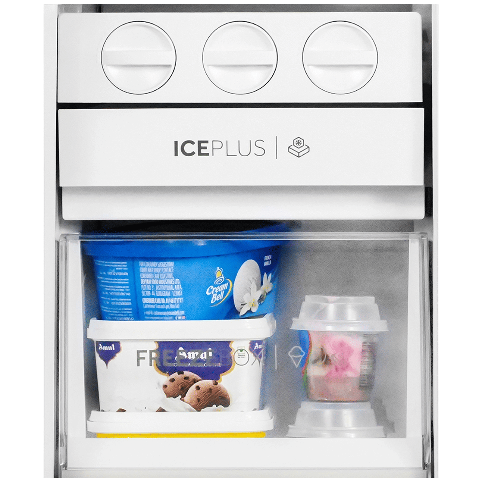 Haier 602 Litres 3 Star Frost Free Side By Side Door Smart Wifi Enabled Convertible Refrigerator with Deo Fresh Technology (HRS-682GKU1, Graphite Black)_11