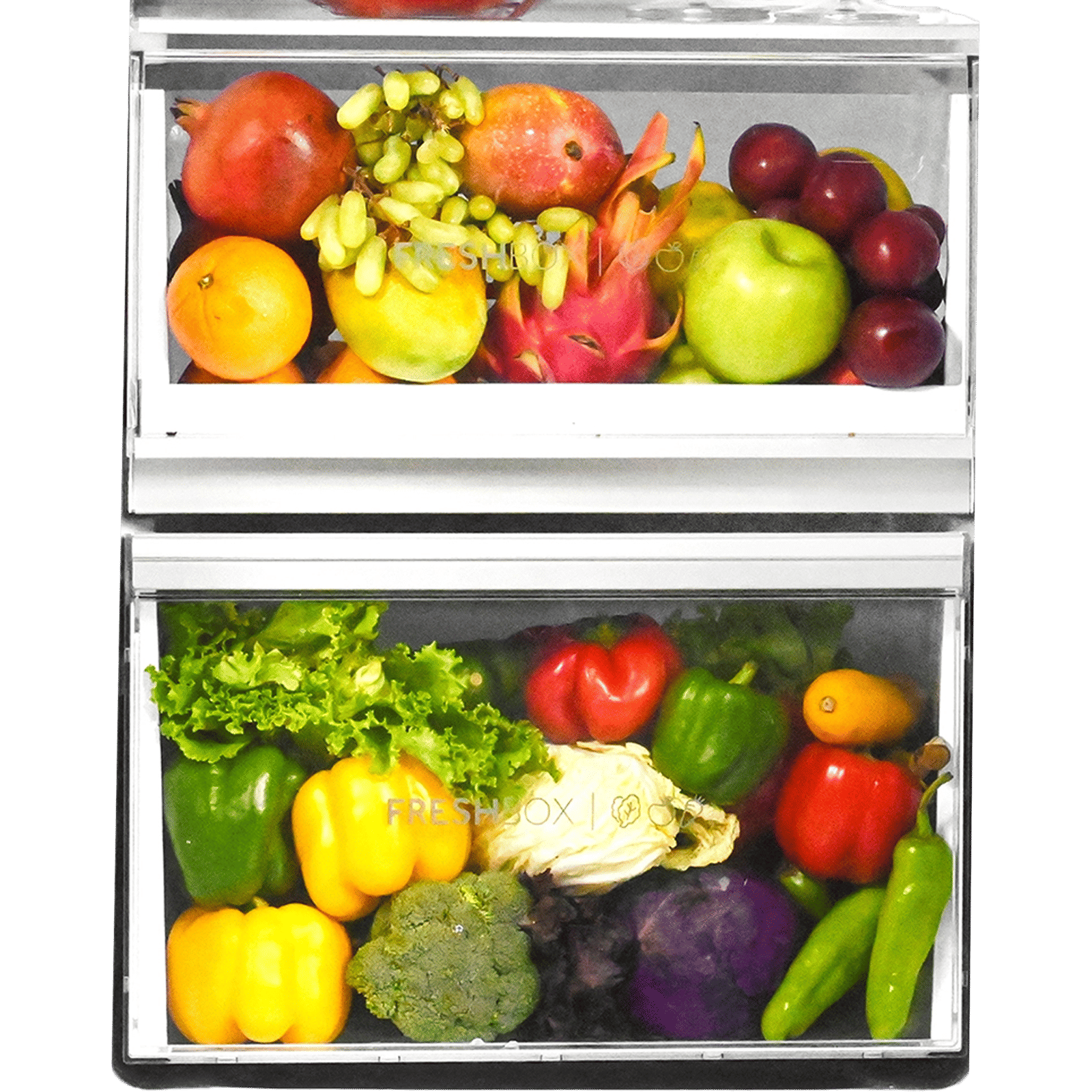 Haier 602 Litres 3 Star Frost Free Side By Side Door Smart Wifi Enabled Convertible Refrigerator with Deo Fresh Technology (HRS-682GKU1, Graphite Black)_10