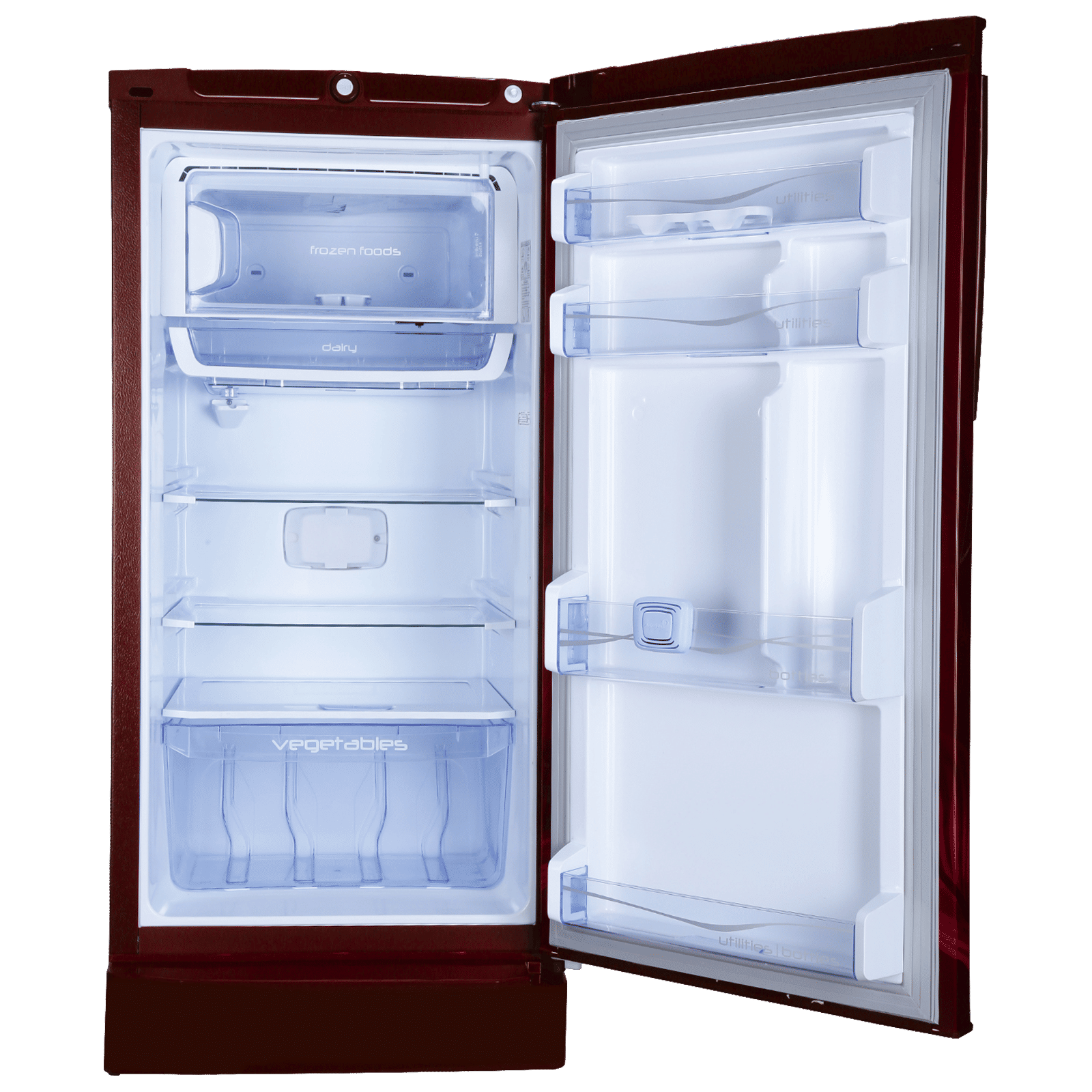 Godrej Edge Pro 205 Litres 3 Star Direct Cool Single Door Refrigerator with Built-in Stabilizer (RD EDGEPRO 230C TDF, Marine Wine) Godrej Edge Pro 205 Litres 3 Star Direct Cool Single Door Refrigerator with Built-in Stabilizer (RD EDGEPRO 230C TDF, Marine Wine)_6