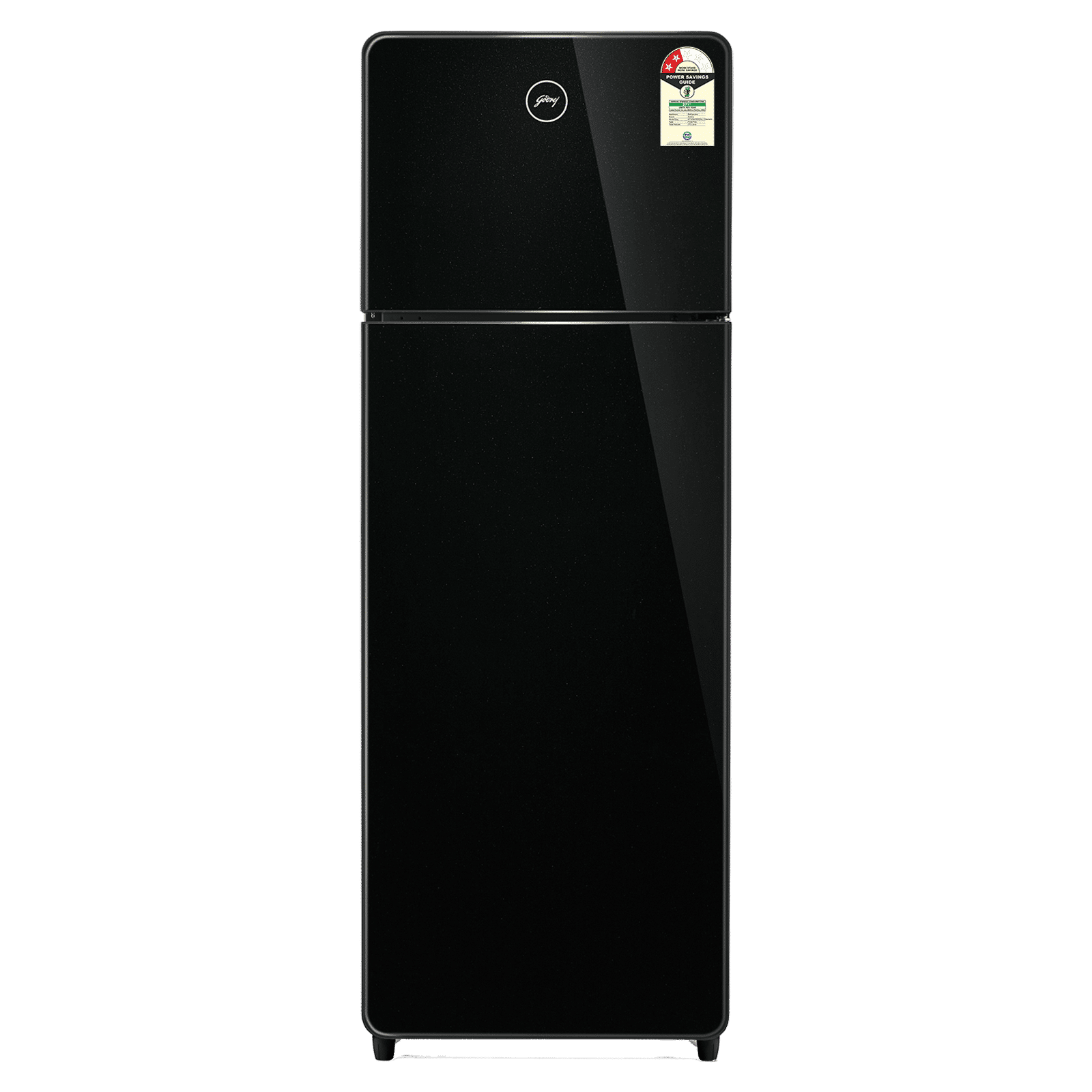 Godrej Eon Crystal 272 Litres 2 Star Frost Free Double Door Refrigerator with Advanced Inverter Technology (RT EONCRYSTAL 310B RI OB, Black Glass)_1