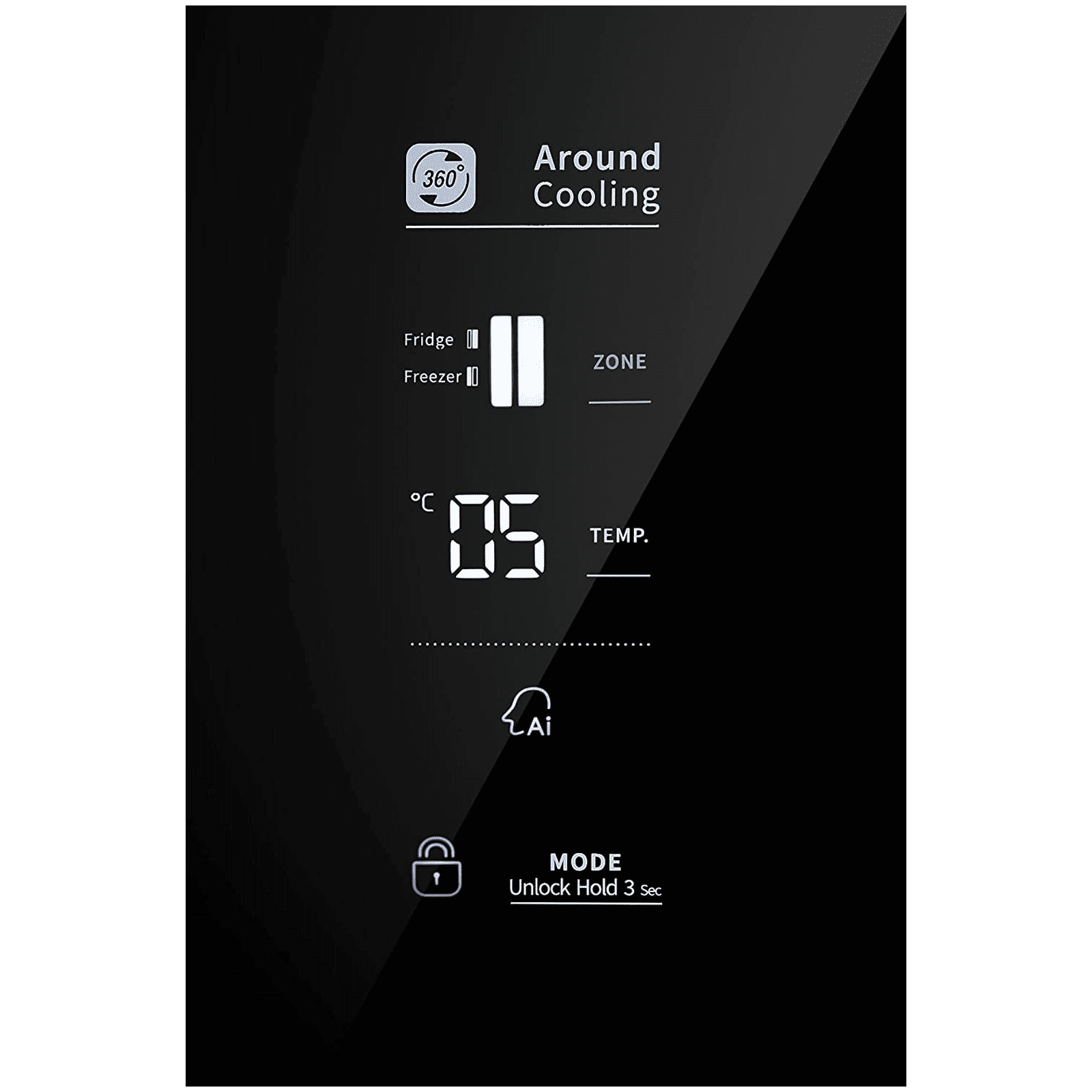 Godrej EONVELVET 564 Litres Frost Free Side By Side Refrigerator with Multi Air Flow Technology (RS EONVELVET 579 RFD GL BK, Black Glass) Godrej EONVELVET 564 Litres Frost Free Side By Side Refrigerator with Multi Air Flow Technology (RS EONVELVET 579 RFD GL BK, Black Glass)_11