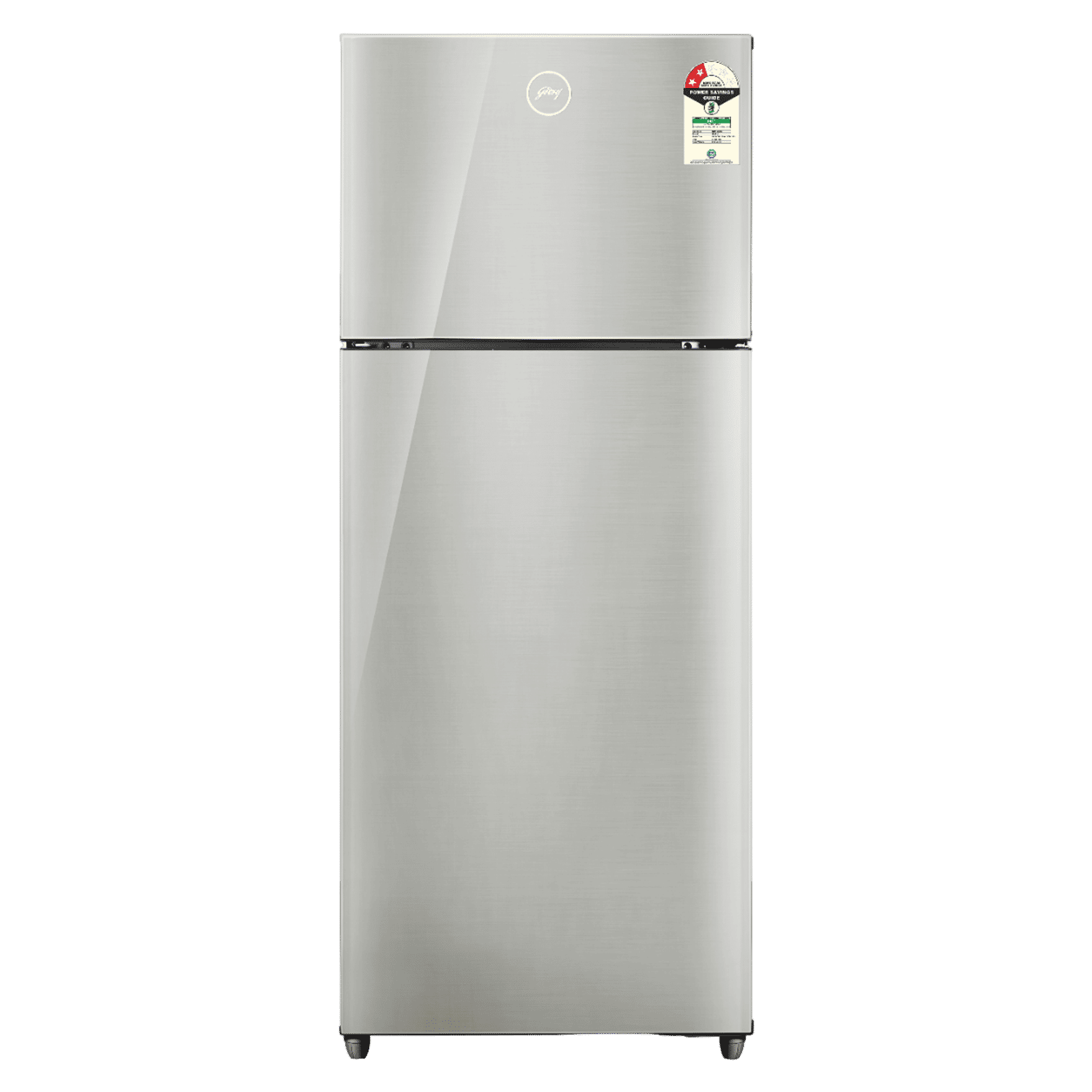 Godrej Eon Alpha 210 Litres 2 Star Frost Free Double Door Refrigerator with Built-in Stabilizer (RT EONALPHA 250B RI, Steel Glow) Godrej Eon Alpha 210 Litres 2 Star Frost Free Double Door Refrigerator with Built-in Stabilizer (RT EONALPHA 250B RI, Steel Glow)_1