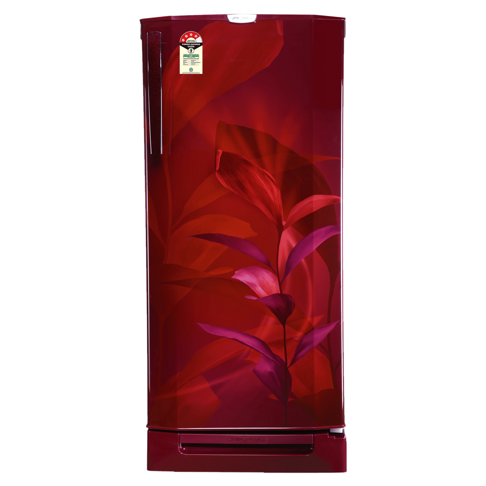 Godrej Edge Pro 185 Litres 4 Star Direct Cool Single Door Refrigerator with Advanced Capillary Technology (RD EDGEPRO 210D TAF MN WN, Marine Wine) Godrej Edge Pro 185 Litres 4 Star Direct Cool Single Door Refrigerator with Advanced Capillary Technology (RD EDGEPRO 210D TAF MN WN, Marine Wine)_1