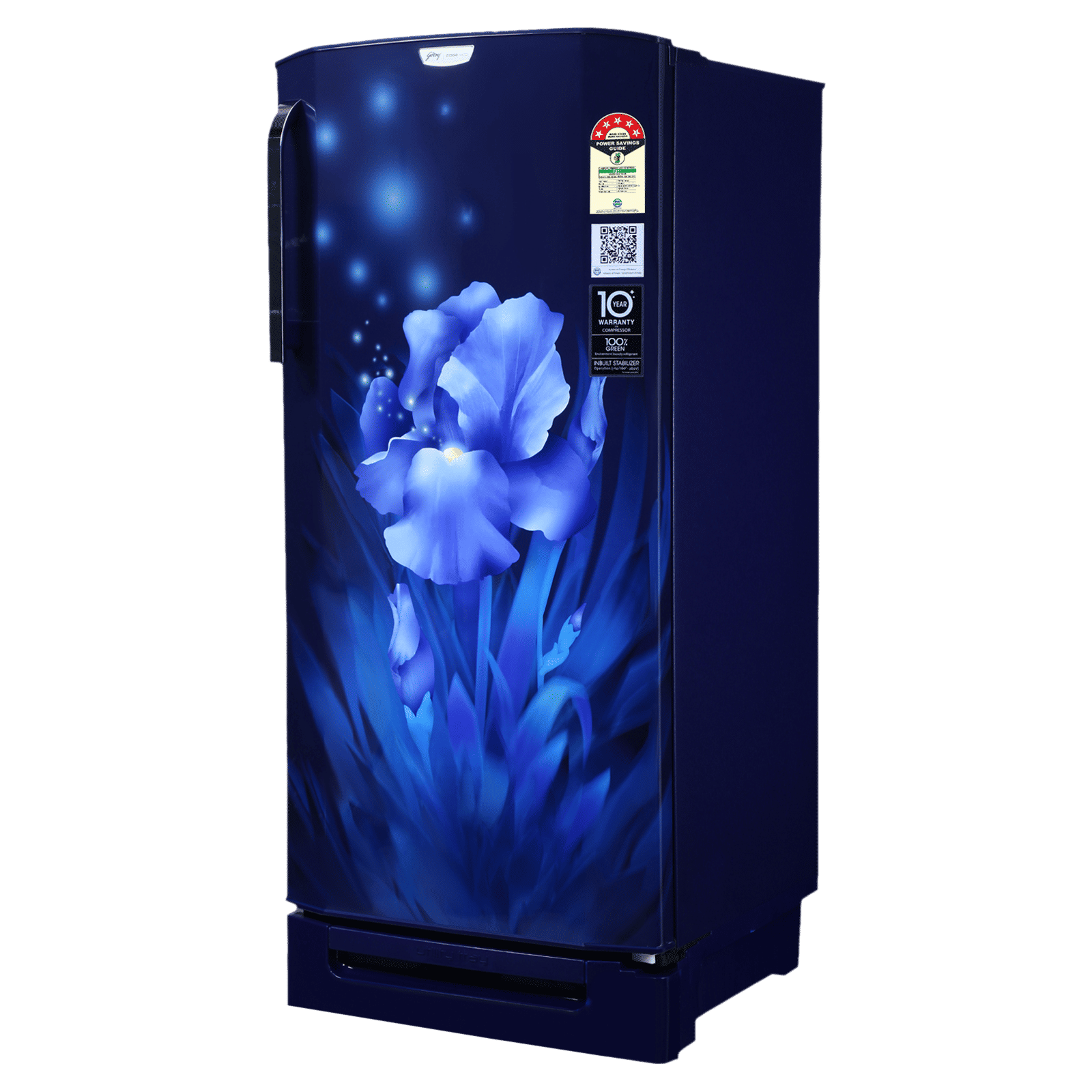 Godrej Edge Neo 180 Litres 5 Star Direct Cool Single Door Refrigerator with Anti Bacteria Gasket (RD EDGENEO 207E TDF, Aqua Blue)_3