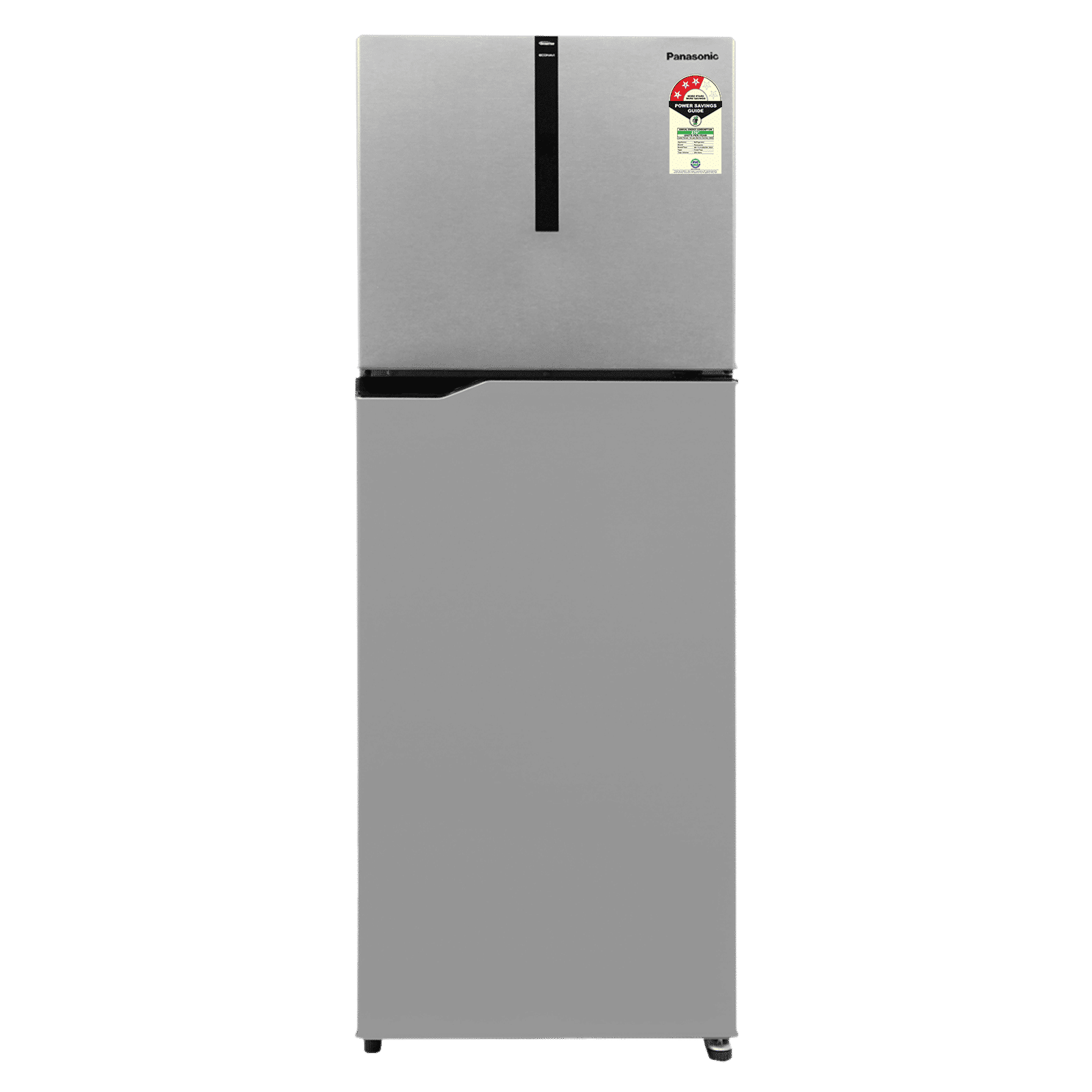Panasonic 292 Litres 2 Star Frost Free Double Door Refrigerator with Surround Cooling (NR-TG332BUSN, Silver) Panasonic 292 Litres 2 Star Frost Free Double Door Refrigerator with Surround Cooling (NR-TG332BUSN, Silver)_1
