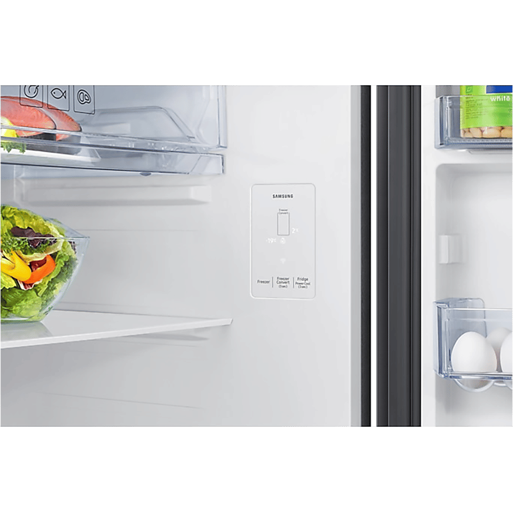 SAMSUNG 396 Litres 2 Star Frost Free Double Door Smart Wifi Enabled Convertible Refrigerator with Digital Inverter Compressor (RT41DG6A2BB1HL, Black Matt) SAMSUNG 396 Litres 2 Star Frost Free Double Door Smart Wifi Enabled Convertible Refrigerator with Digital Inverter Compressor (RT41DG6A2BB1HL, Black Matt)_10