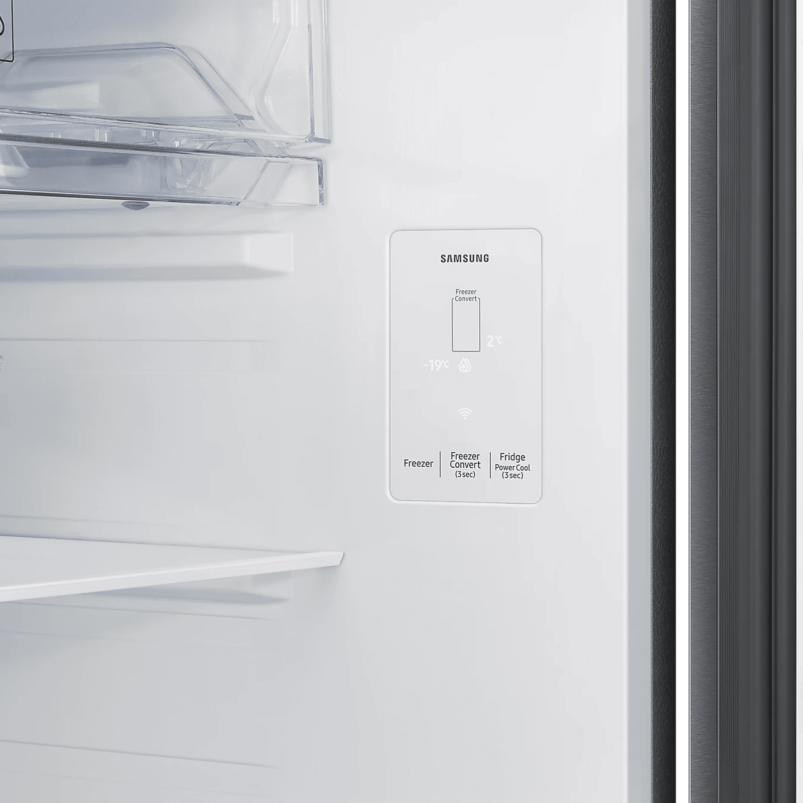 SAMSUNG 419 Litres 2 Star Frost Free Double Door Smart Wifi Enabled Convertible Refrigerator with Digital Inverter Compressor (RT45DG6A2BSLHL, Real Stainless) SAMSUNG 419 Litres 2 Star Frost Free Double Door Smart Wifi Enabled Convertible Refrigerator with Digital Inverter Compressor (RT45DG6A2BSLHL, Real Stainless)_11