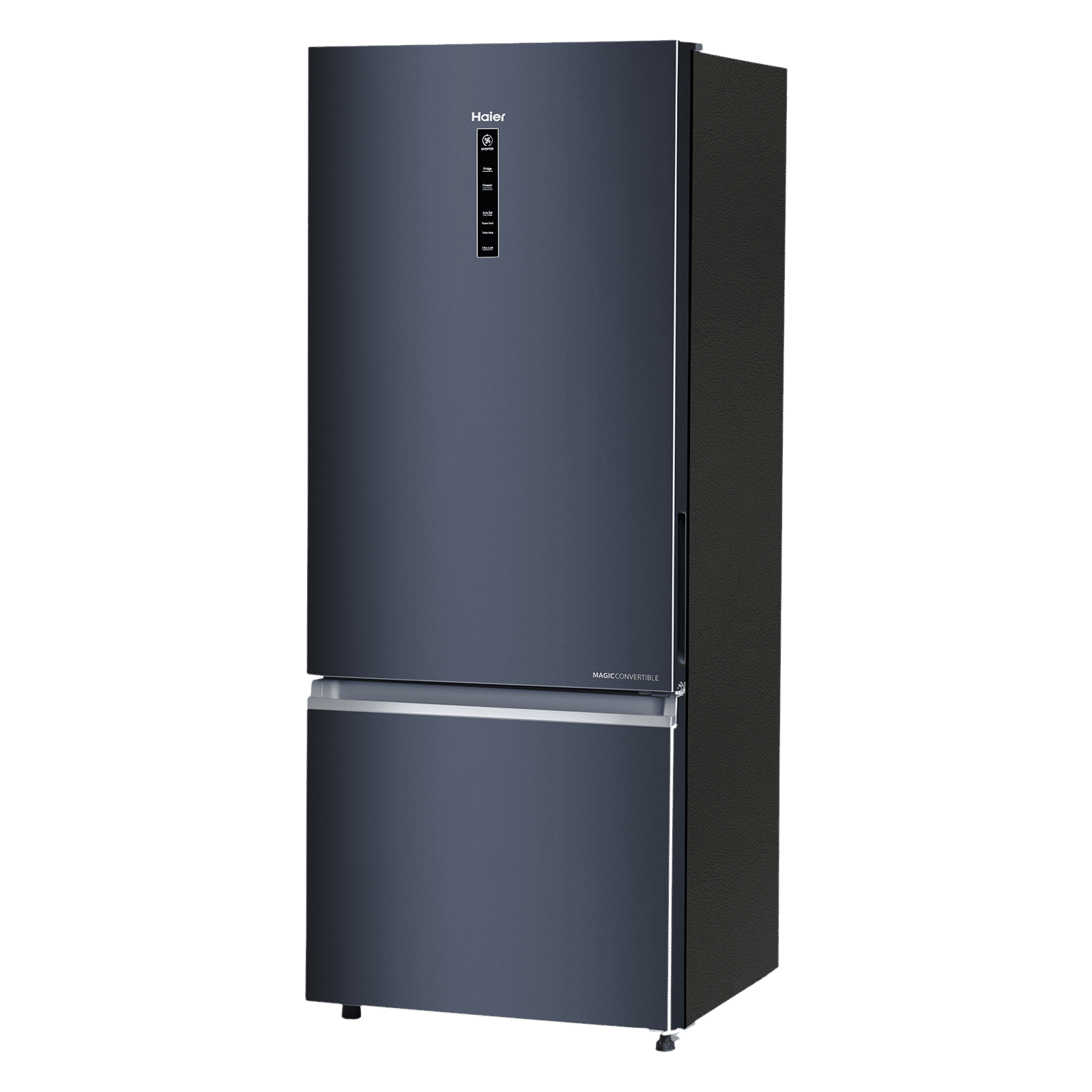 Haier 445 Litres 2 Star Frost Free Double Door Bottom Mount Convertible Refrigerator with 1 Hour Icing Technology (HRB-4952BGK-P, Graphite Black) Haier 445 Litres 2 Star Frost Free Double Door Bottom Mount Convertible Refrigerator with 1 Hour Icing Technology (HRB-4952BGK-P, Graphite Black)_4