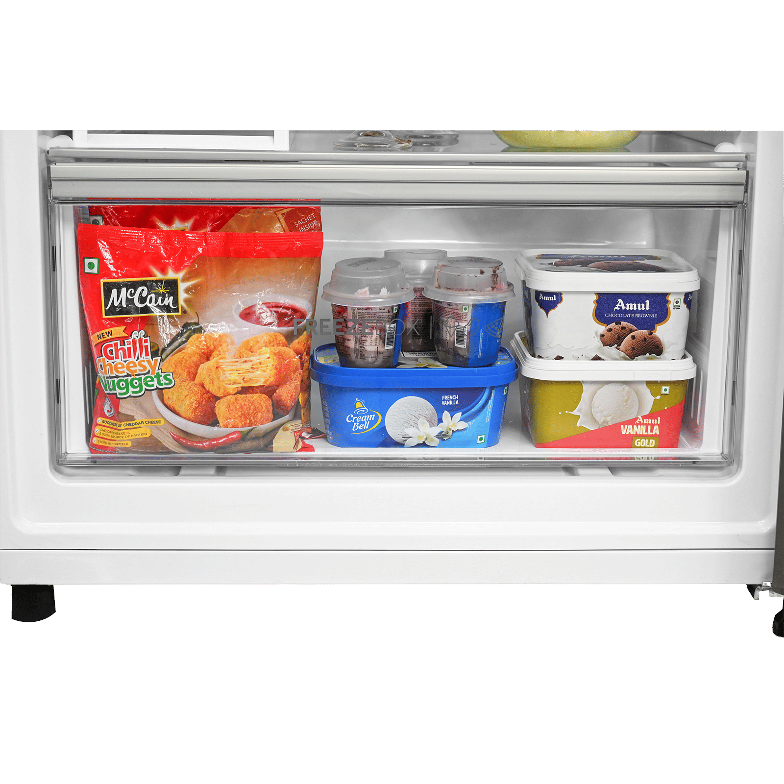 Haier 445 Litres 2 Star Frost Free Double Door Bottom Mount Convertible Refrigerator with 1 Hour Icing Technology (HRB-4952BGK-P, Graphite Black) Haier 445 Litres 2 Star Frost Free Double Door Bottom Mount Convertible Refrigerator with 1 Hour Icing Technology (HRB-4952BGK-P, Graphite Black)_7