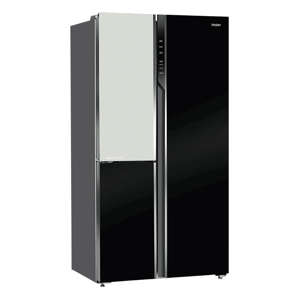 Haier 598 Litres 3 Star Frost Free Side by Side Refrigerator with Deo Fresh Technology (HRT-683KWG-P, Black & White) Haier 598 Litres 3 Star Frost Free Side by Side Refrigerator with Deo Fresh Technology (HRT-683KWG-P, Black & White)_9