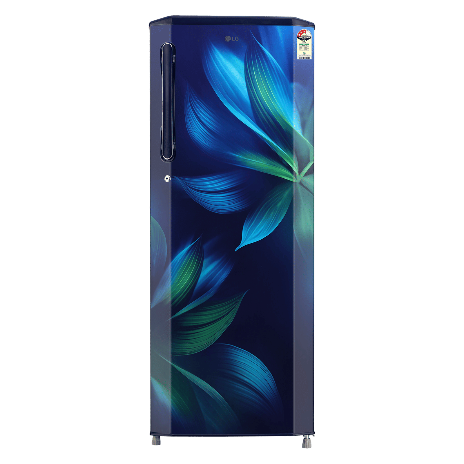 LG 281 Series 261 Litres 3 Star Direct Cool Single Door Refrigerator with Auto Smart Connect (GL-B281BBAX, Blue Aurora) LG 281 Series 261 Litres 3 Star Direct Cool Single Door Refrigerator with Auto Smart Connect (GL-B281BBAX, Blue Aurora)_1