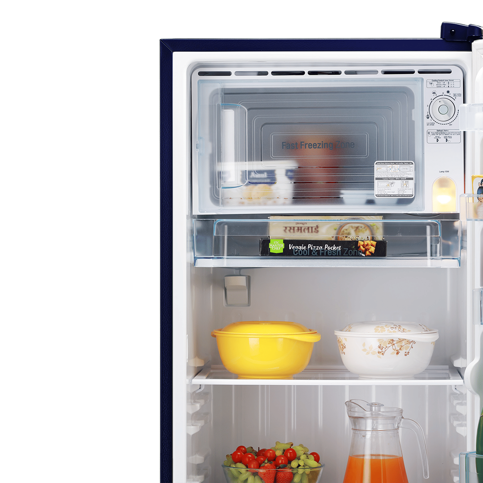 LG 281 Series 261 Litres 3 Star Direct Cool Single Door Refrigerator with Auto Smart Connect (GL-B281BBAX, Blue Aurora) LG 281 Series 261 Litres 3 Star Direct Cool Single Door Refrigerator with Auto Smart Connect (GL-B281BBAX, Blue Aurora)_11