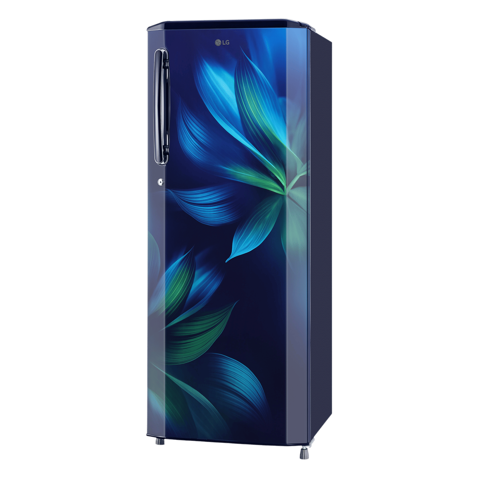 LG 281 Series 261 Litres 3 Star Direct Cool Single Door Refrigerator with Auto Smart Connect (GL-B281BBAX, Blue Aurora) LG 281 Series 261 Litres 3 Star Direct Cool Single Door Refrigerator with Auto Smart Connect (GL-B281BBAX, Blue Aurora)_4