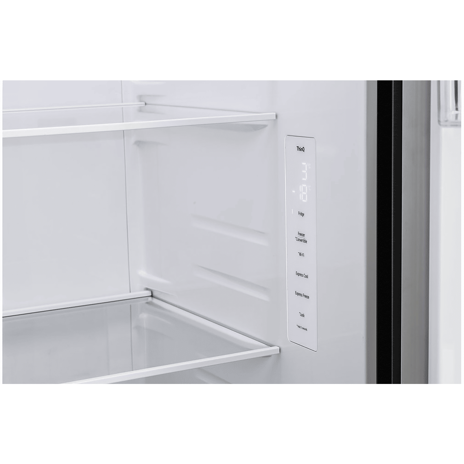 LG 650 Litres 3 Star Frost Free Side by Side Smart Wifi Enabled Convertible Refrigerator with Multi Air Flow (GL-B257EET3, Emerald Green Tango)_14