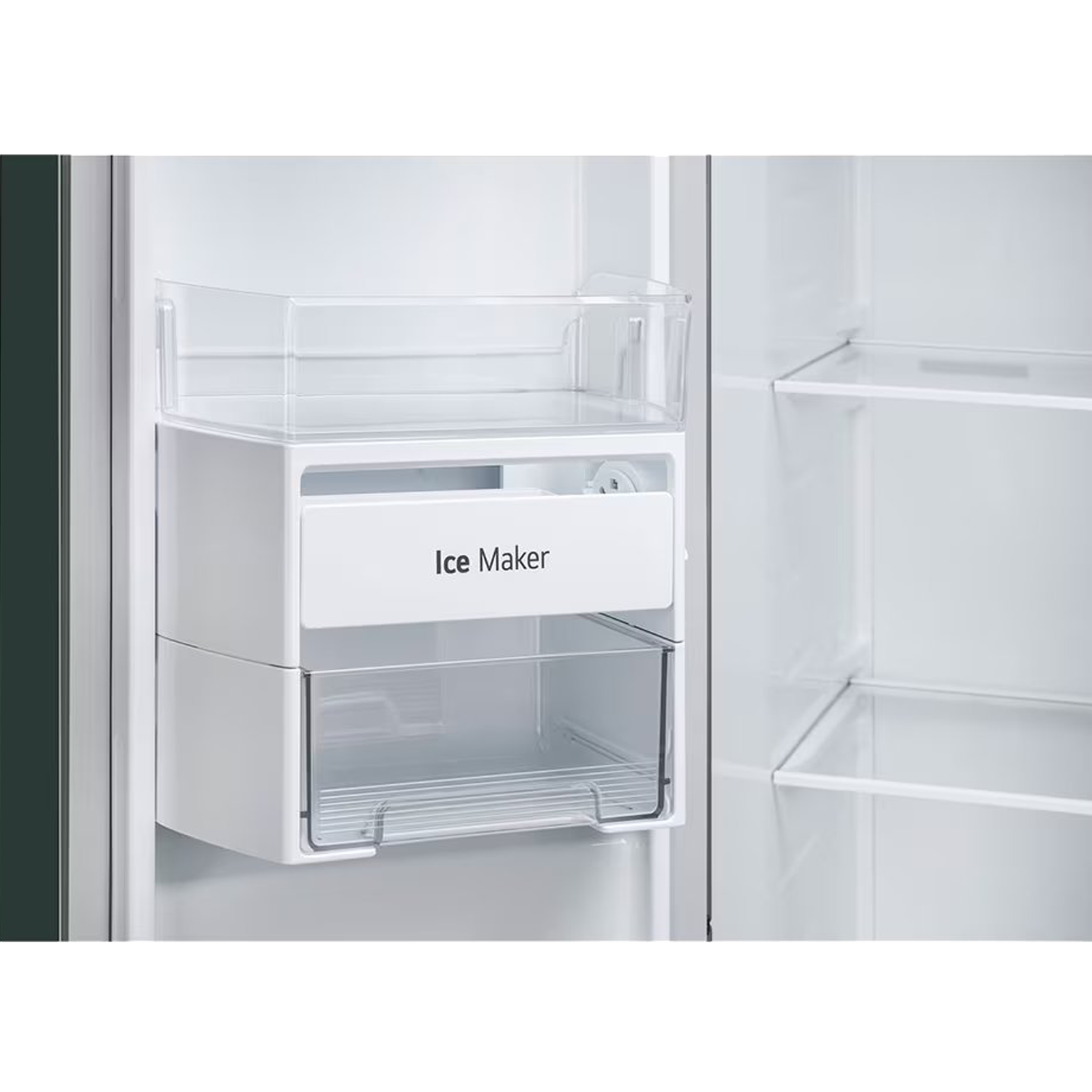 LG 650 Litres 3 Star Frost Free Side by Side Smart Wifi Enabled Convertible Refrigerator with Multi Air Flow (GL-B257EET3, Emerald Green Tango)_8