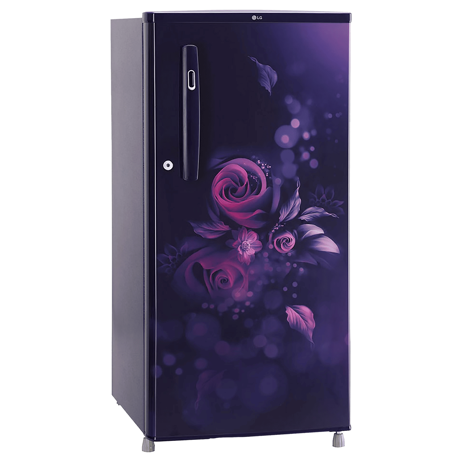 LG 190 Litres 2 Star Direct Cool Single Door Refrigerator with Antibacterial Gasket (GL-B199OBEC, Blue Euphoria)_11