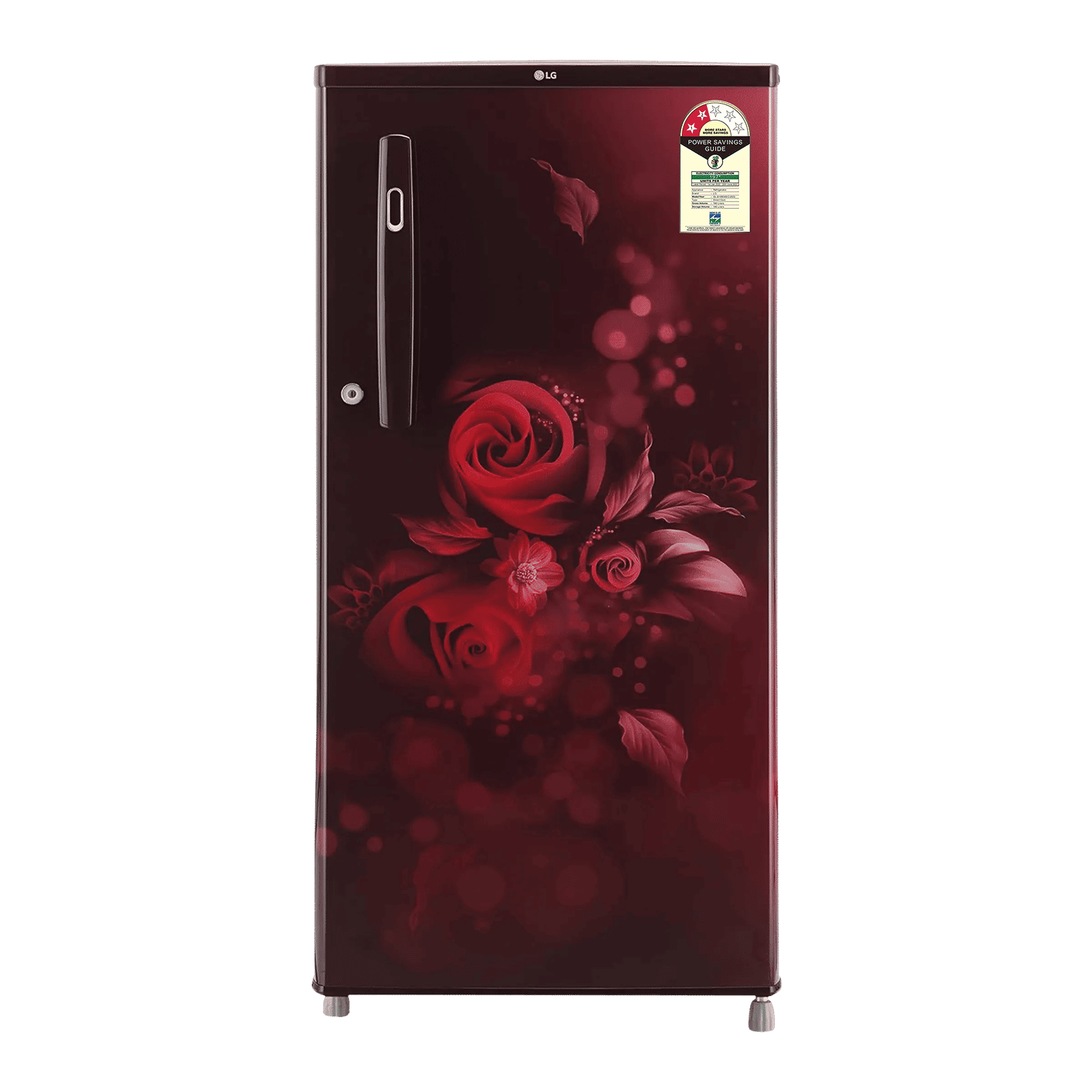 LG 190 Litres 2 Star Direct Cool Single Door Refrigerator with Stabilizer Free Operation (GL-B199OSEC, Scarlet Euphoria) LG 190 Litres 2 Star Direct Cool Single Door Refrigerator with Stabilizer Free Operation (GL-B199OSEC, Scarlet Euphoria)_1