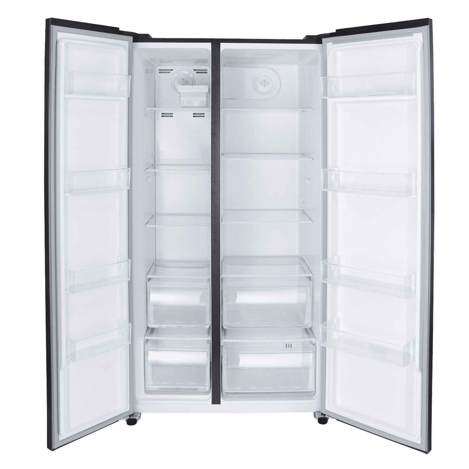 Croma CRLR532SSA342494 532 Litres Frost Free Side by Side Refrigerator with Door Open Alarm (Inox Black)_18