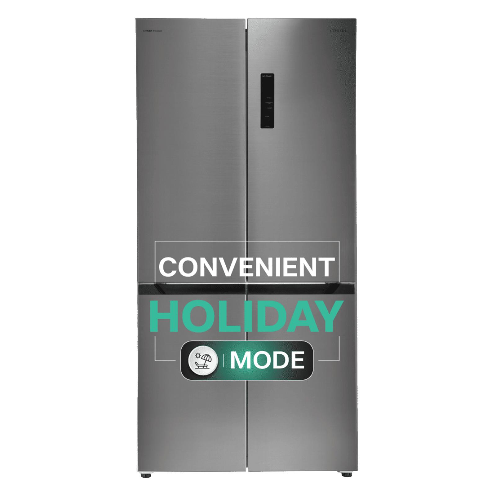 Croma 522 Litres Frost Free French Door Convertible Refrigerator with Multi Airflow (CRLR522MDA342495, Inox)_1