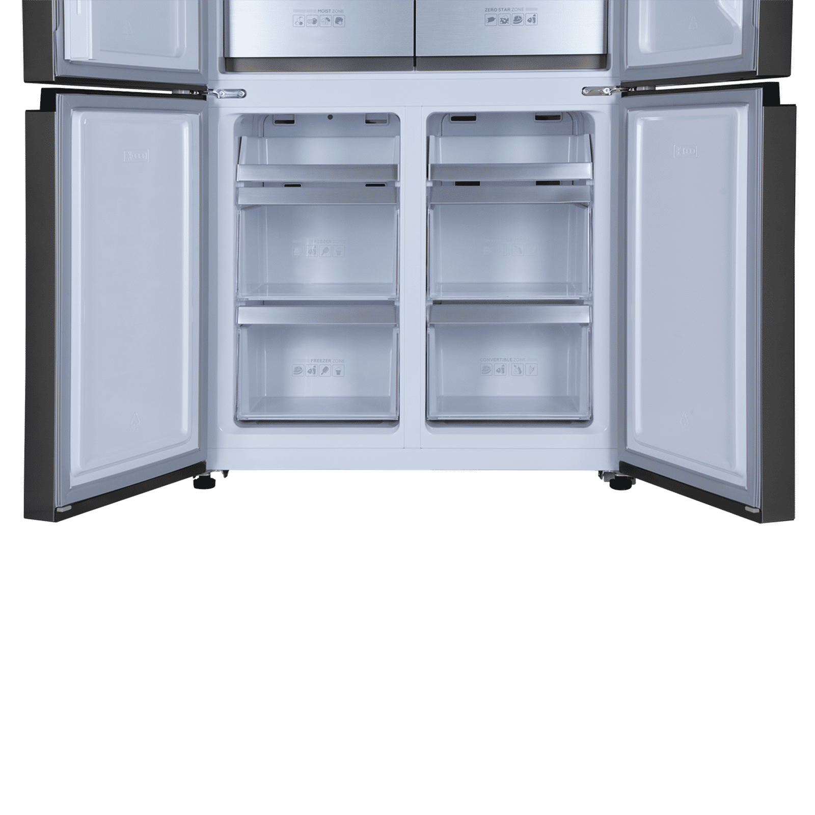 Croma 522 Litres Frost Free French Door Convertible Refrigerator with Multi Airflow (CRLR522MDA342495, Inox)_8