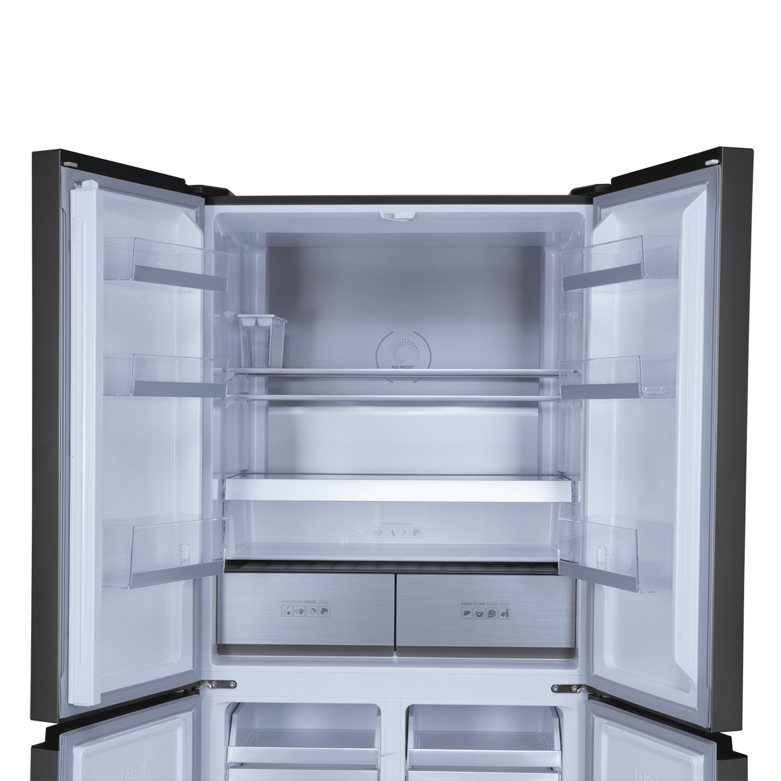 Croma 522 Litres Frost Free French Door Convertible Refrigerator with Multi Airflow (CRLR522MDA342495, Inox)_13
