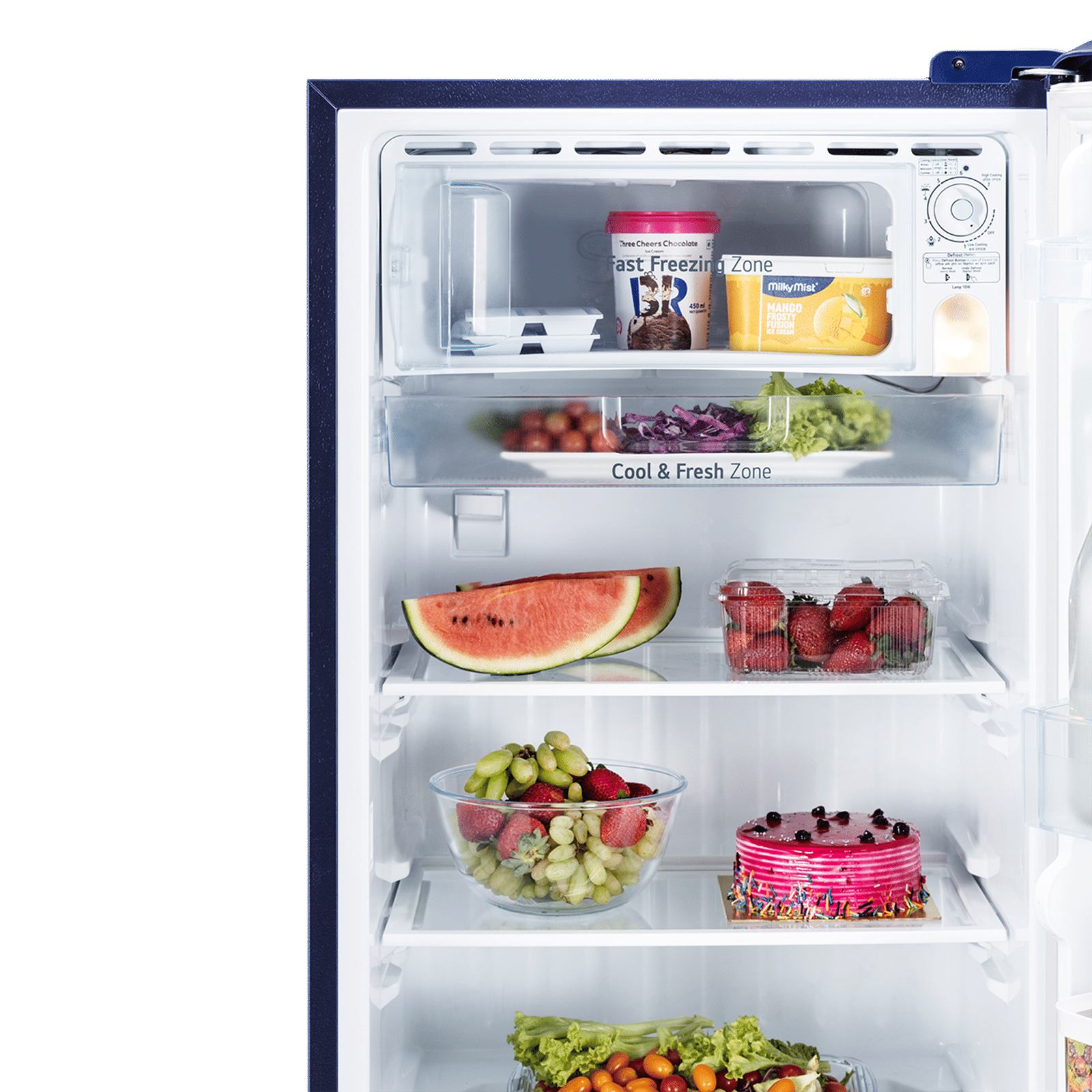 LG 231 Series 210 Litres 5 Star Direct Cool Single Door Refrigerator with Auto Smart Connect (GL-D231ABMU, Blue Marvel)_12