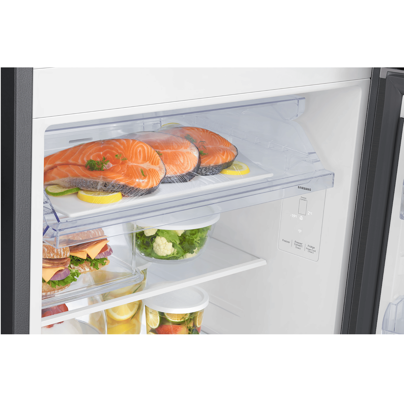 SAMSUNG 330 Litres 2 Star Frost Free Double Door Smart Wifi Enabled Refrigerator with Twin Cooling Plus Technology (RT34DG5A2BBXHL, Luxe Black) SAMSUNG 330 Litres 2 Star Frost Free Double Door Smart Wifi Enabled Refrigerator with Twin Cooling Plus Technology (RT34DG5A2BBXHL, Luxe Black)_11