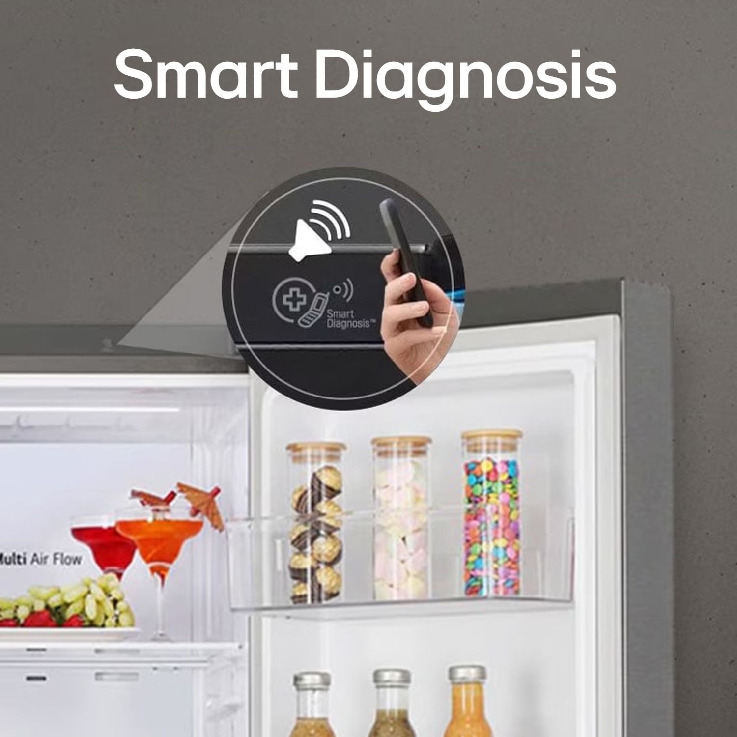 LG 650 Litres 3 Star Frost Free Side by Side Refrigerator with Auto Smart Connect (GL-B257JDS3, Dazzle Steel) LG 650 Litres 3 Star Frost Free Side by Side Refrigerator with Auto Smart Connect (GL-B257JDS3, Dazzle Steel)_21