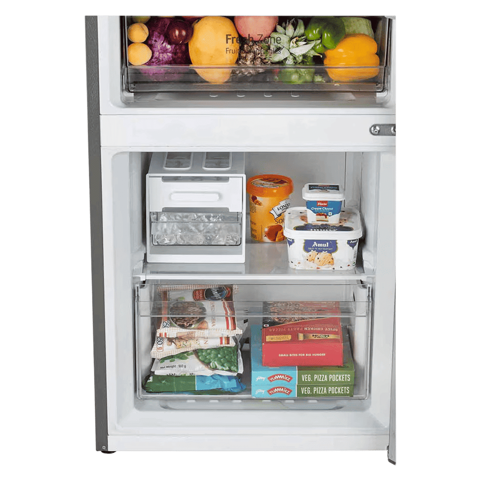 LG 340 Litres 3 Star Frost Free Double Door Bottom Mount Smart Wifi Enabled Convertible Refrigerator with Door Cooling Plus (GL-B382DPZX, Shiny Steel) LG 340 Litres 3 Star Frost Free Double Door Bottom Mount Smart Wifi Enabled Convertible Refrigerator with Door Cooling Plus (GL-B382DPZX, Shiny Steel)_11