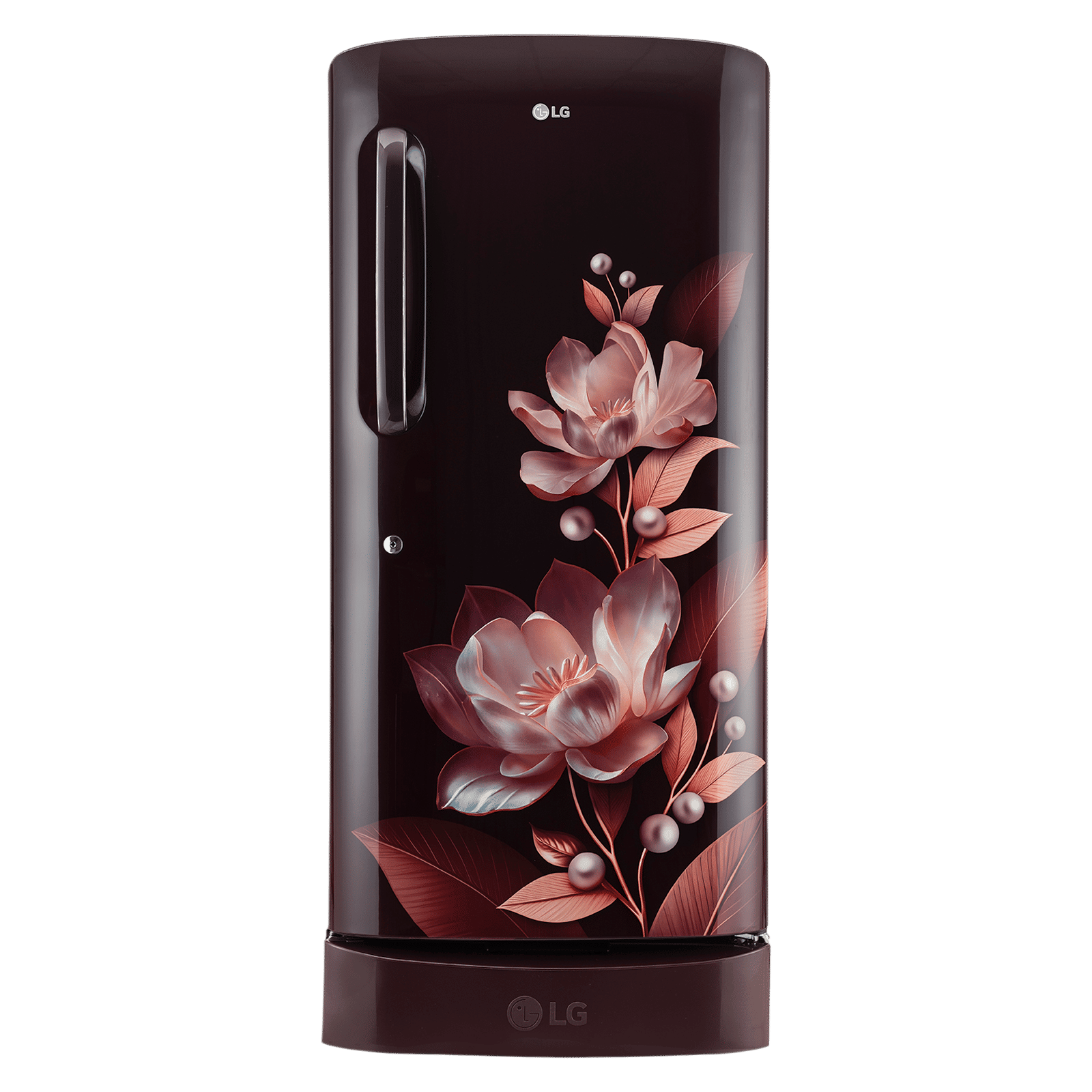 LG 210 Litres 5 Star Direct Cool Single Door Refrigerator with Auto Smart Connect (GL-D231ASMU, Scarlet Marvel)_1