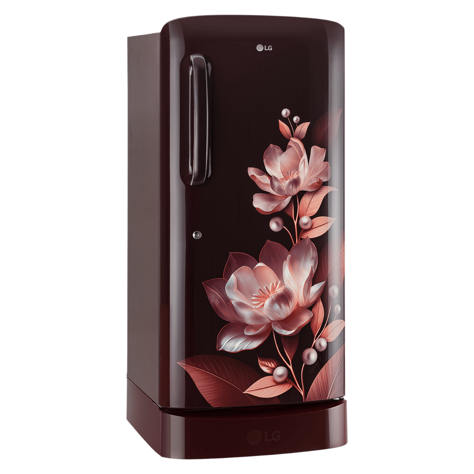 LG 210 Litres 5 Star Direct Cool Single Door Refrigerator with Auto Smart Connect (GL-D231ASMU, Scarlet Marvel)_5
