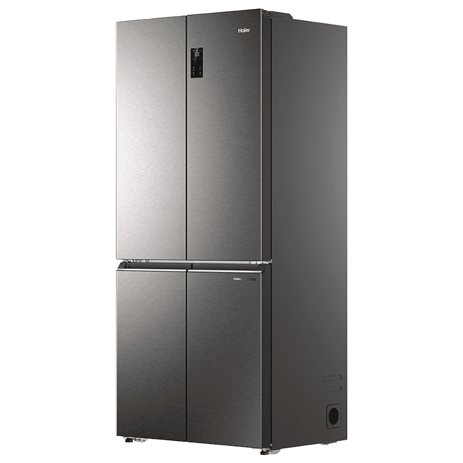 Haier 520 Litres 3 Star Frost Free French Door Convertible Refrigerator with Deo Fresh Technology (HRB-600IS, Inox Steel) Haier 520 Litres 3 Star Frost Free French Door Convertible Refrigerator with Deo Fresh Technology (HRB-600IS, Inox Steel)_4