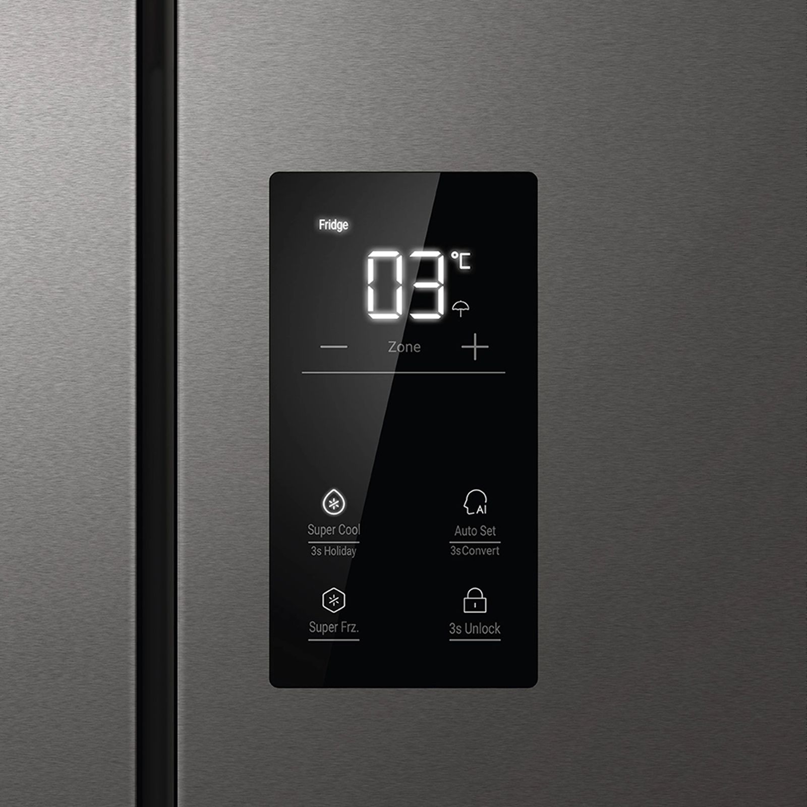 Haier 520 Litres 3 Star Frost Free French Door Convertible Refrigerator with Deo Fresh Technology (HRB-600IS, Inox Steel) Haier 520 Litres 3 Star Frost Free French Door Convertible Refrigerator with Deo Fresh Technology (HRB-600IS, Inox Steel)_7