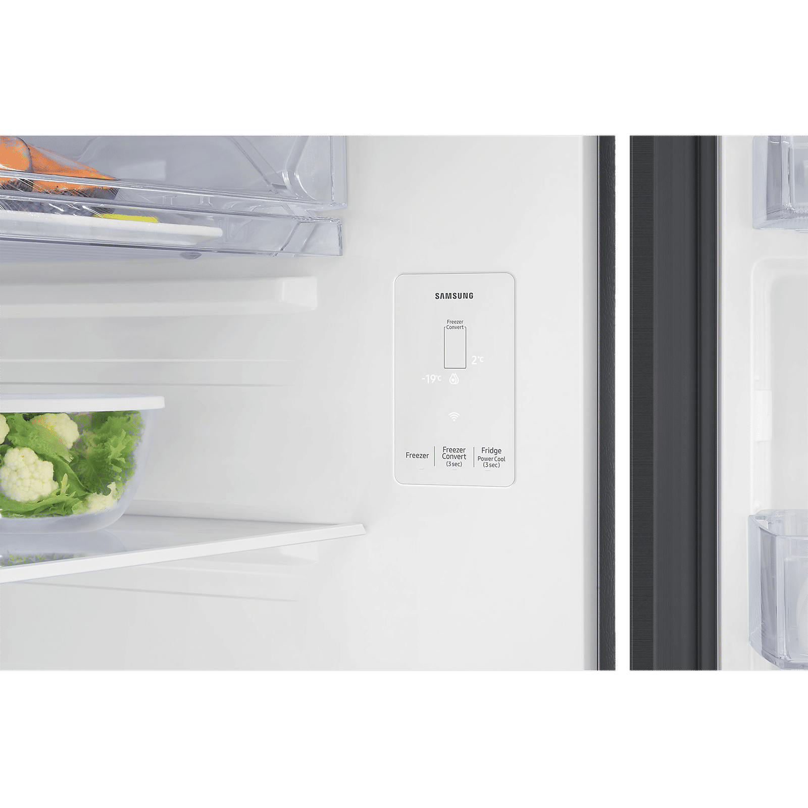 SAMSUNG 330 Litres 3 Star Frost Free Double Door Smart Wifi Enabled Convertible Refrigerator with Bespoke AI (RT34DG5A4DBXHL, Luxe Black) SAMSUNG 330 Litres 3 Star Frost Free Double Door Smart Wifi Enabled Convertible Refrigerator with Bespoke AI (RT34DG5A4DBXHL, Luxe Black)_8