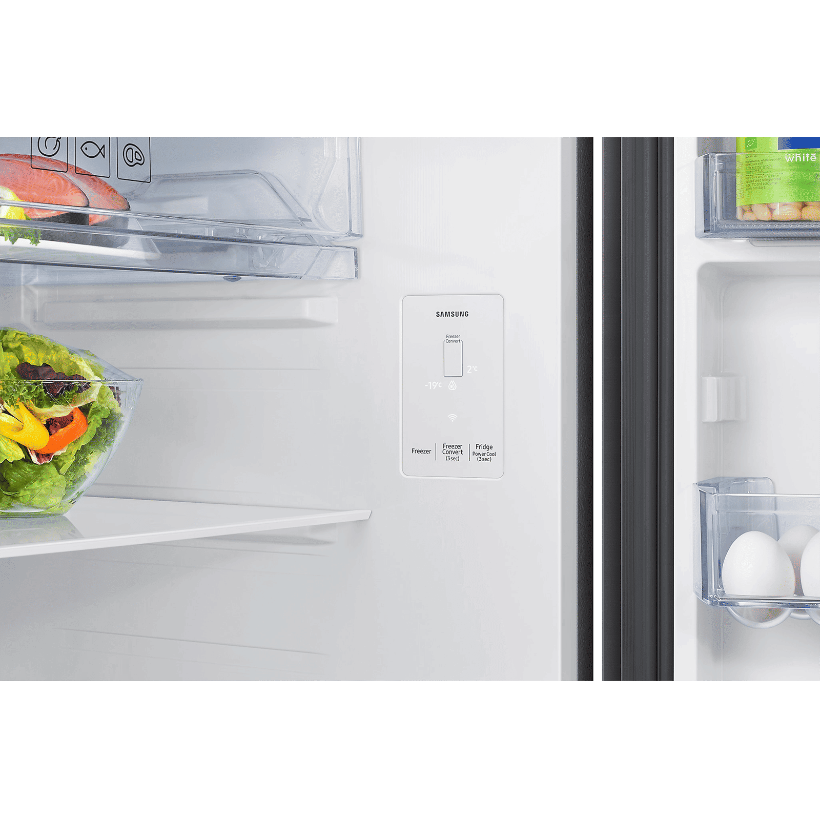 SAMSUNG 396 Litres 3 Star Frost Free Double Door Smart Wifi Enabled Convertible Refrigerator with Bespoke AI (RT41DG6A4DB1HL, Black Matt) SAMSUNG 396 Litres 3 Star Frost Free Double Door Smart Wifi Enabled Convertible Refrigerator with Bespoke AI (RT41DG6A4DB1HL, Black Matt)_9