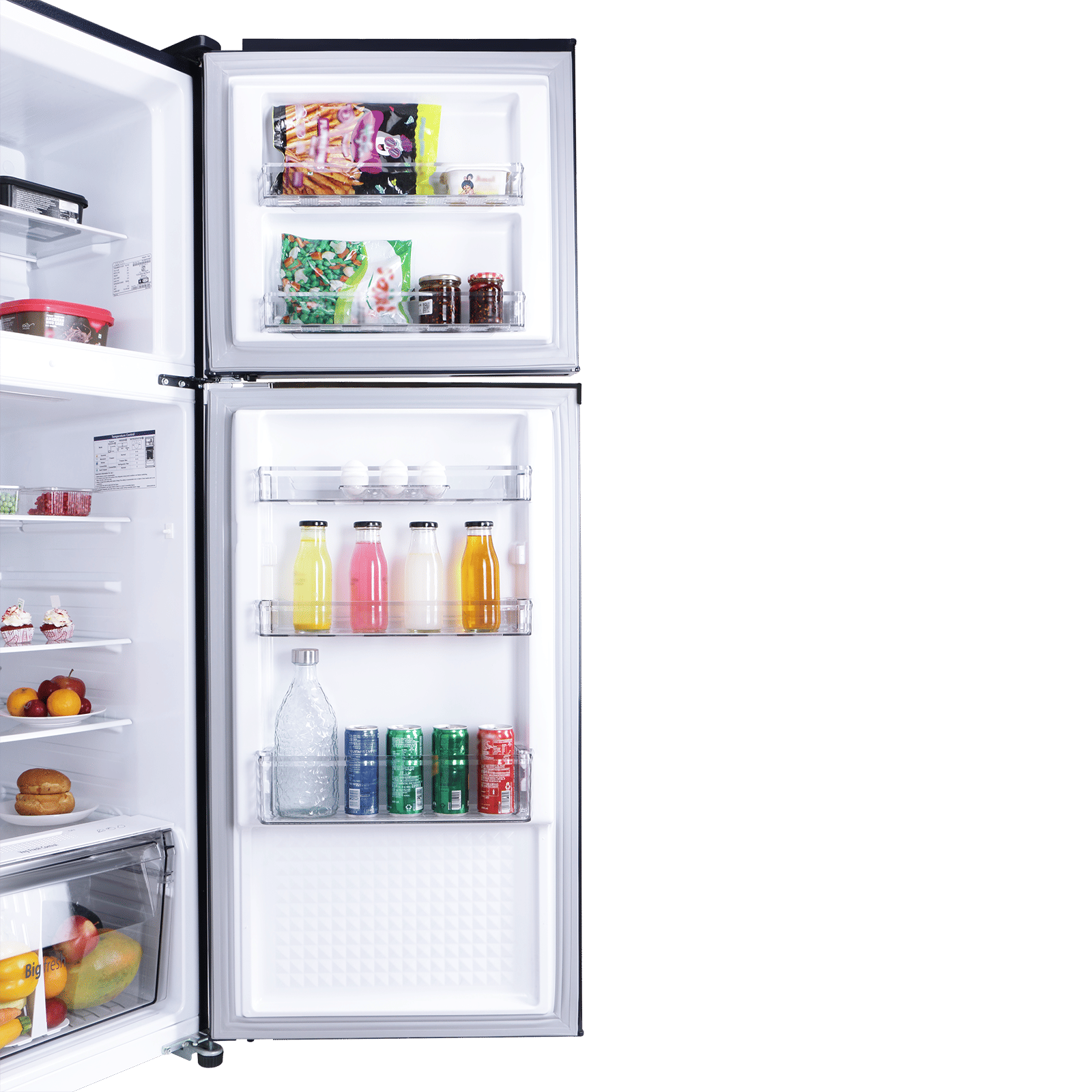 Croma 290 Litres 3 Star Frost Free Double Door Refrigerator with Inverter Technology (CRLR290FID276256, Ocean Blue)_17