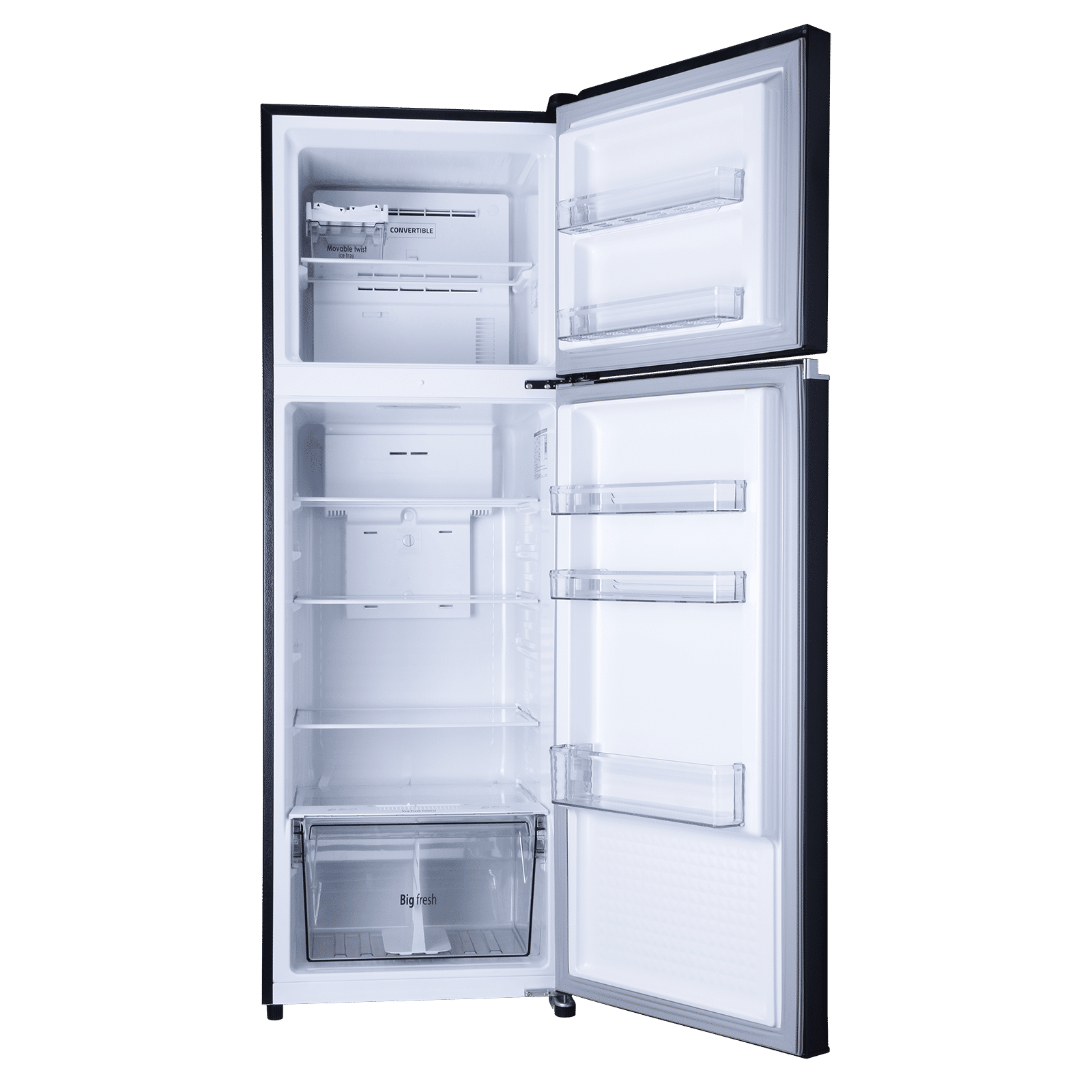 Croma 320 Litres 3 Star Frost Free Double Door Refrigerator with Inverter Technology (CRLR303FID276257, Ocean Blue)_12