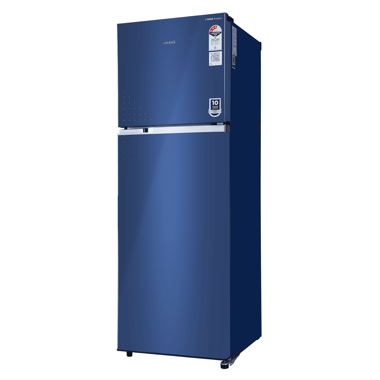 Croma 320 Litres 3 Star Frost Free Double Door Refrigerator with Inverter Technology (CRLR303FID276257, Ocean Blue)_10