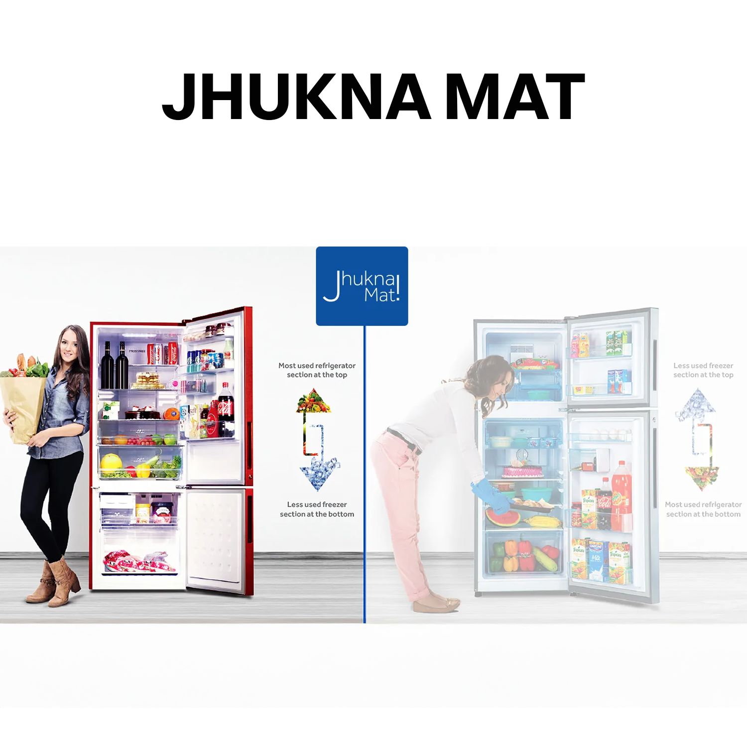Haier 300 Litres 2 Star Frost Free Double Door Bottom Mount Refrigerator with Antibacterial Gasket (HRB-3502BS-P, Brushline Silver)_12