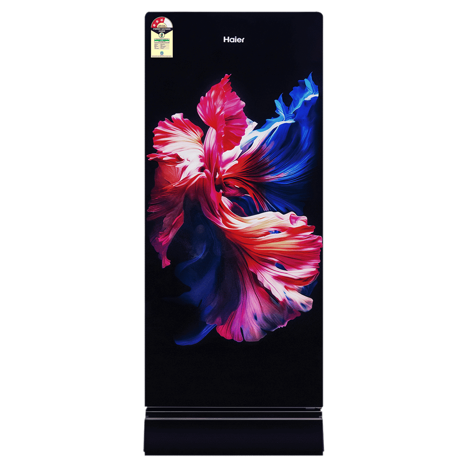 Haier 190 Litres 3 Star Direct Cool Single Door Refrigerator with One Hour Icing Technology (HRD-2103PWG-P, Wave Glass)_1