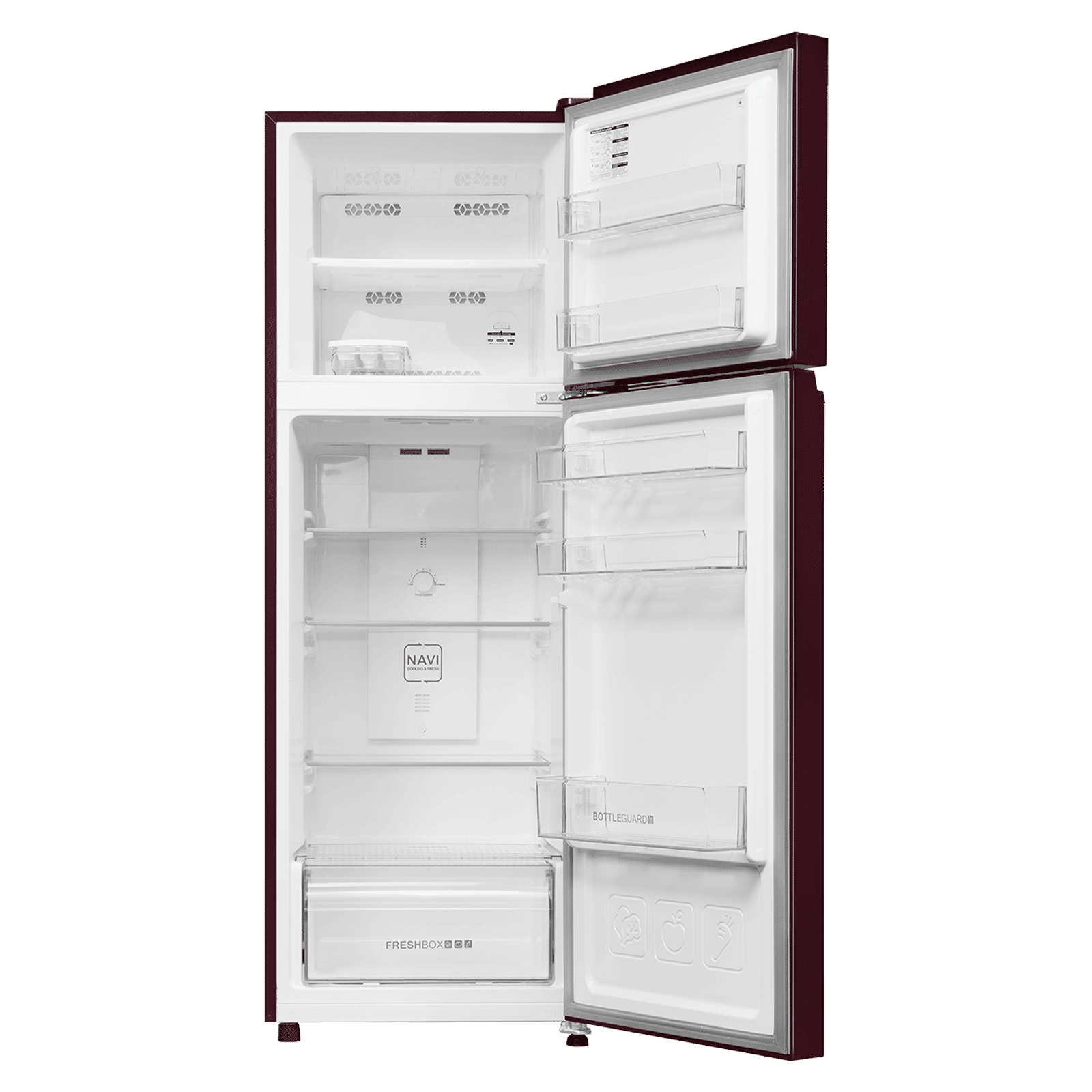 Haier 240 Litres 2 Star Frost Free Double Door Refrigerator with Stabilizer Free Operation (HRF-2902IEBS-P, Brushline Silver) Haier 240 Litres 2 Star Frost Free Double Door Refrigerator with Stabilizer Free Operation (HRF-2902IEBS-P, Brushline Silver)_5