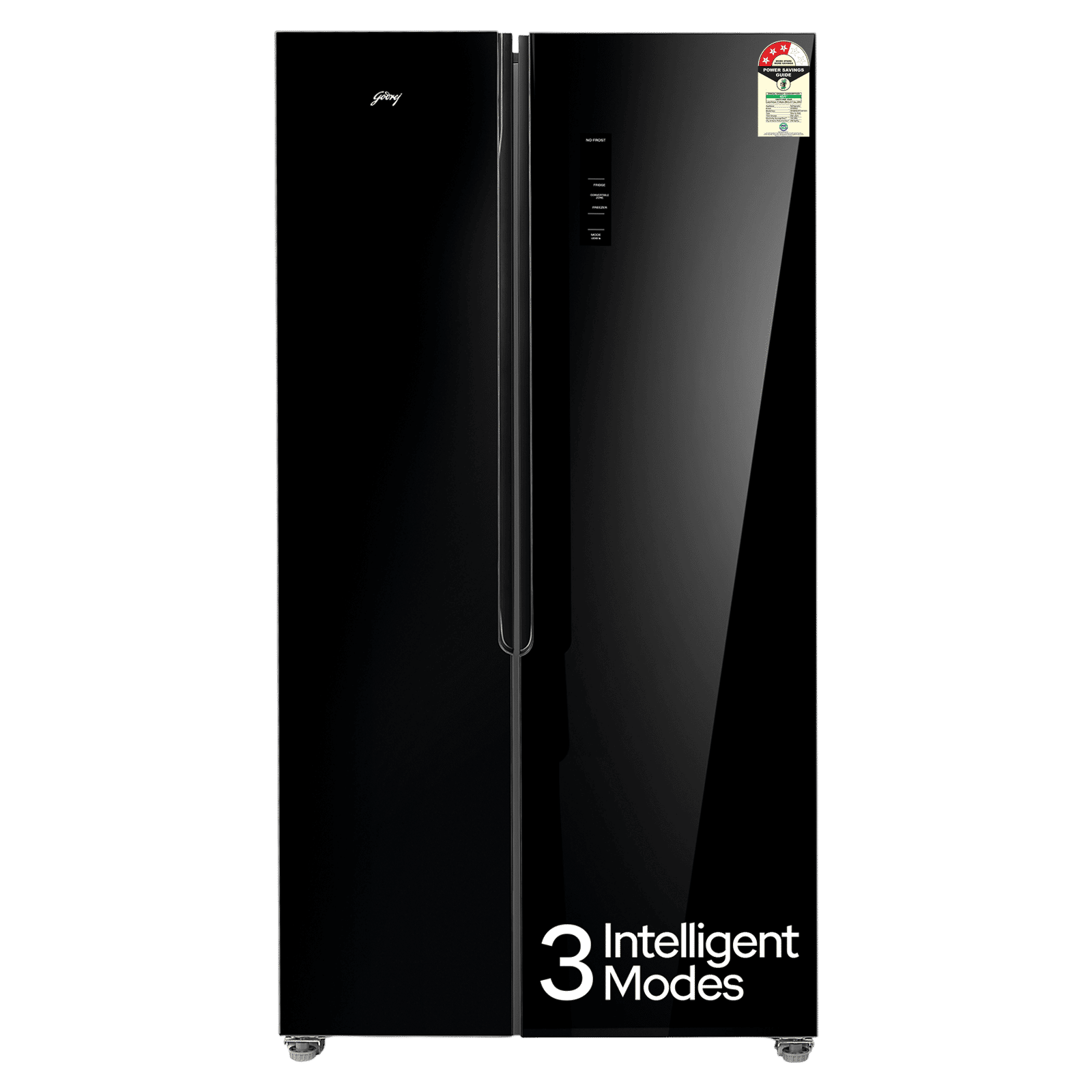 Godrej 600 Litres 3 Star Frost Free Side by Side Convertible Refrigerator with Powered By AI (RS EON VELVET 646C RIT, Opera Black) Godrej 600 Litres 3 Star Frost Free Side by Side Convertible Refrigerator with Powered By AI (RS EON VELVET 646C RIT, Opera Black)_1