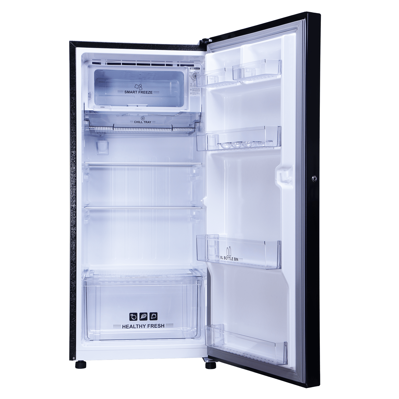 Croma 187 Litres 4 Star Direct Cool Single Door Refrigerator with Inverter Technology (CRLR187DIF302707, Floral Blue)_19