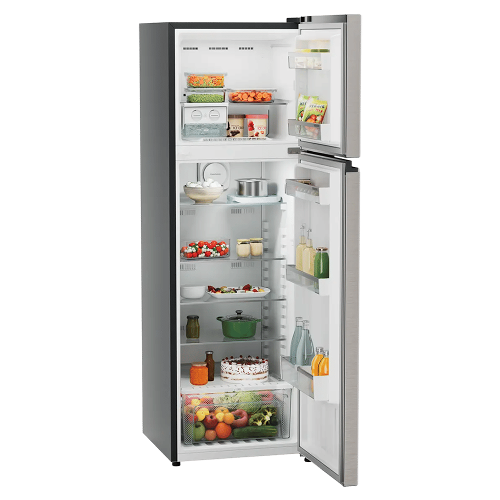 LIEBHERR Cluster 1 316 Litres 2 Star Frost Free Double Door Refrigerator with Duo Cooling Technology (TDHgsB 3111, Grey Steel) LIEBHERR Cluster 1 316 Litres 2 Star Frost Free Double Door Refrigerator with Duo Cooling Technology (TDHgsB 3111, Grey Steel)_7