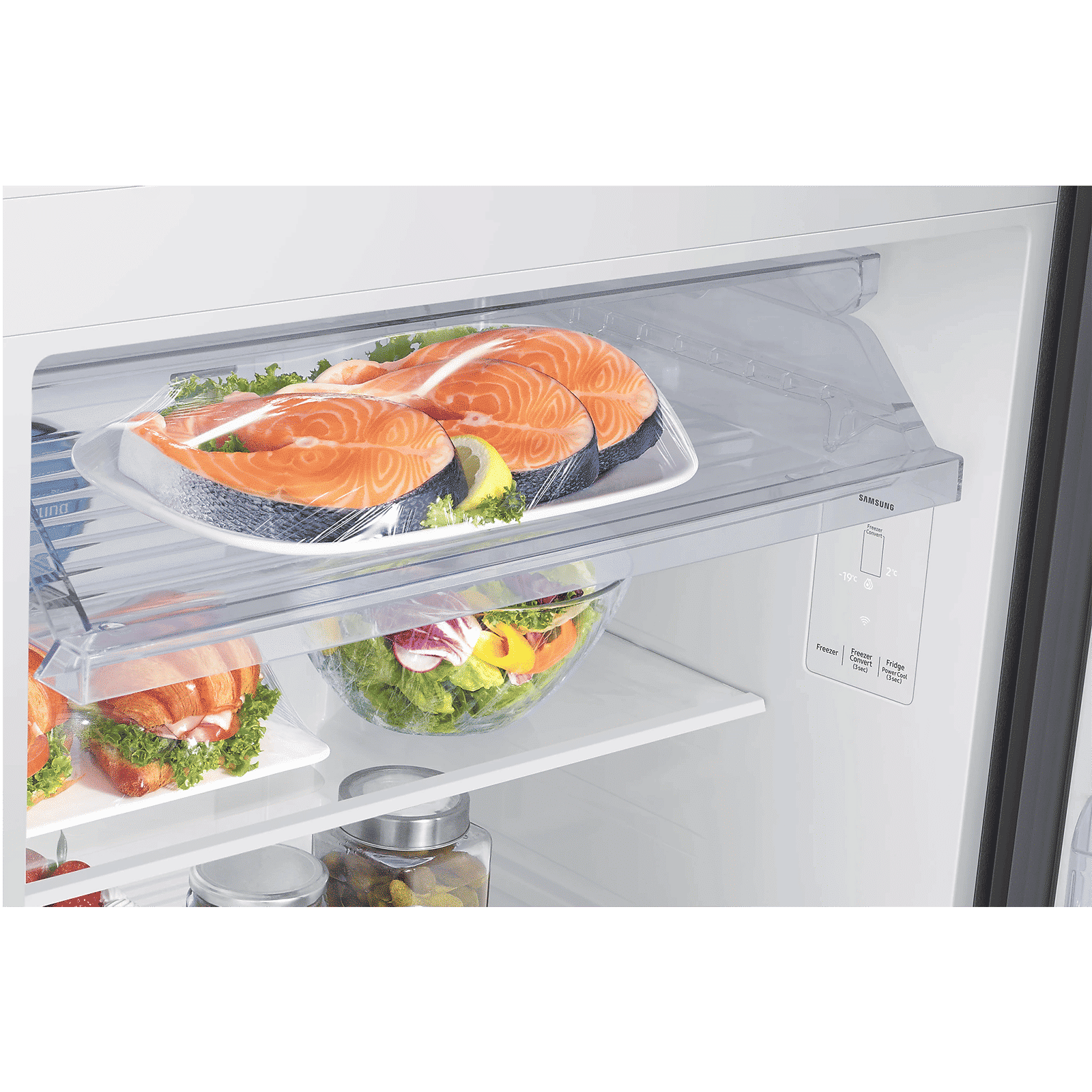 SAMSUNG 467 Litres 3 Star Frost Free Double Door Smart Wifi Enabled Refrigerator with Twin Cooling Plus Technology (RT80F51C3BHL, Black Glass) SAMSUNG 467 Litres 3 Star Frost Free Double Door Smart Wifi Enabled Refrigerator with Twin Cooling Plus Technology (RT80F51C3BHL, Black Glass)_12
