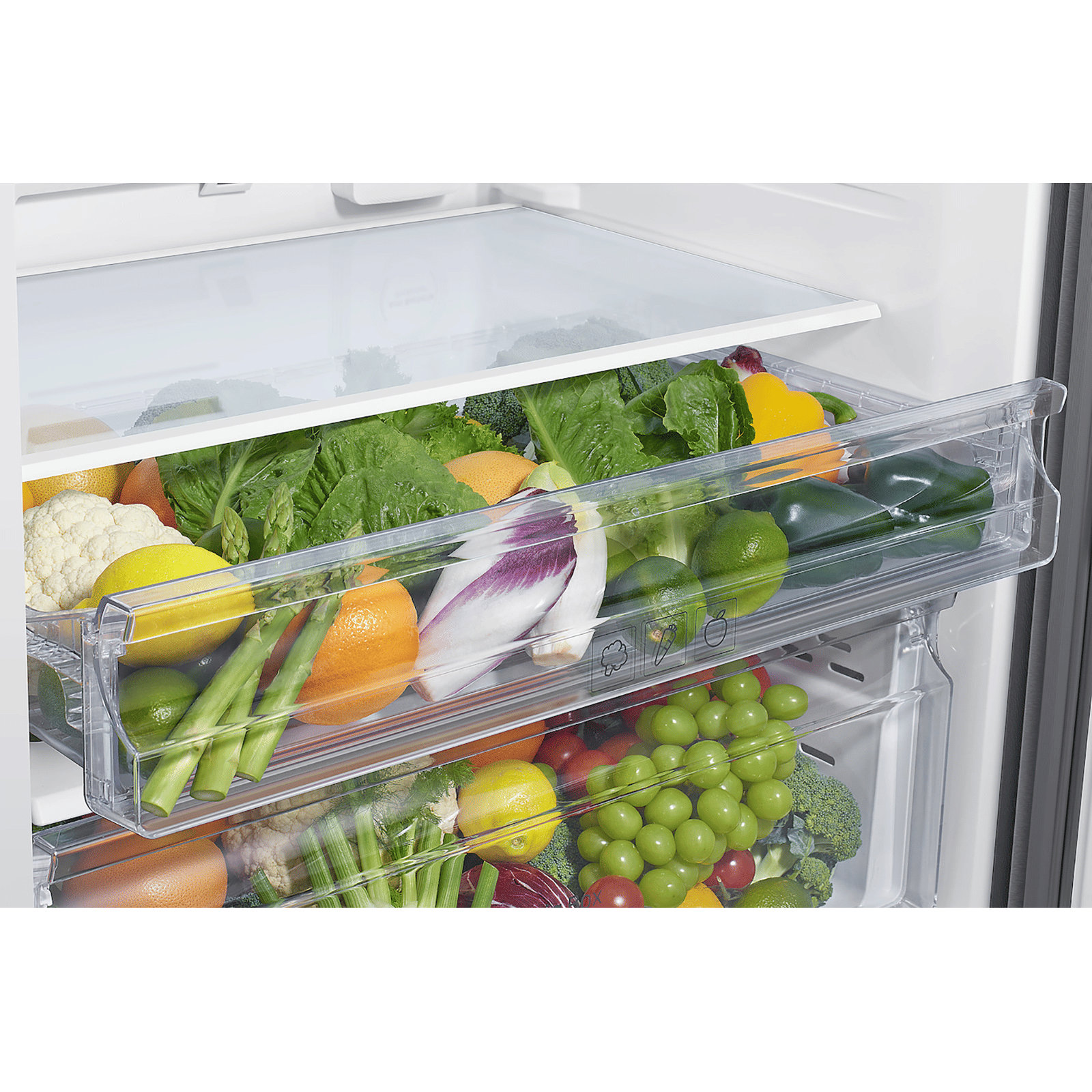 SAMSUNG Bespoke 530 Litres 1 Star Frost Free Double Door Convertible Refrigerator with Power Cool Technology (RT56DG7A6ASLTL, Real Stainless)_12