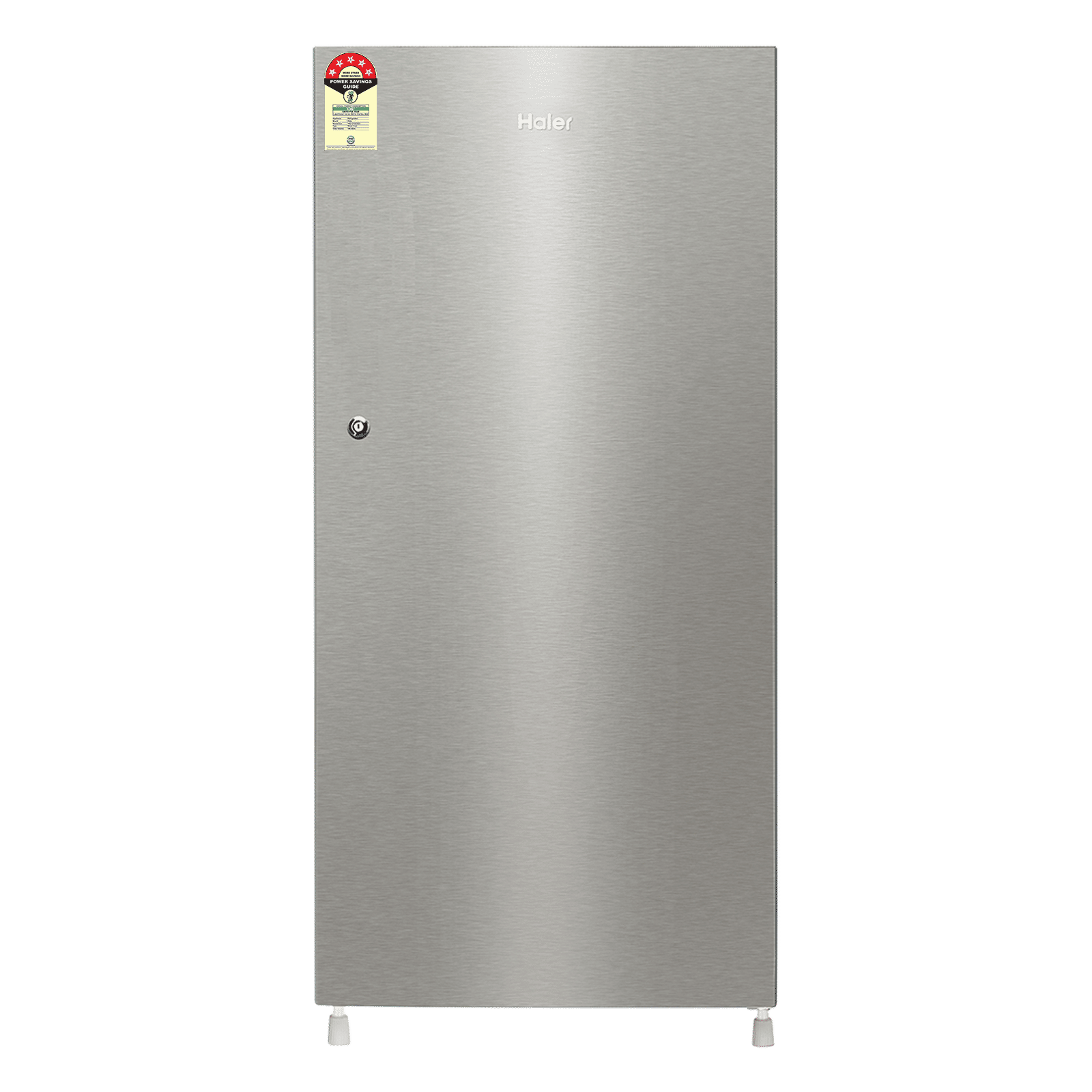 Haier 190 Litres 5 Star Direct Cool Single Door Refrigerator with One Hour Icing Technology (HRD-2105BNS-P, Nickel Steel) Haier 190 Litres 5 Star Direct Cool Single Door Refrigerator with One Hour Icing Technology (HRD-2105BNS-P, Nickel Steel)_1