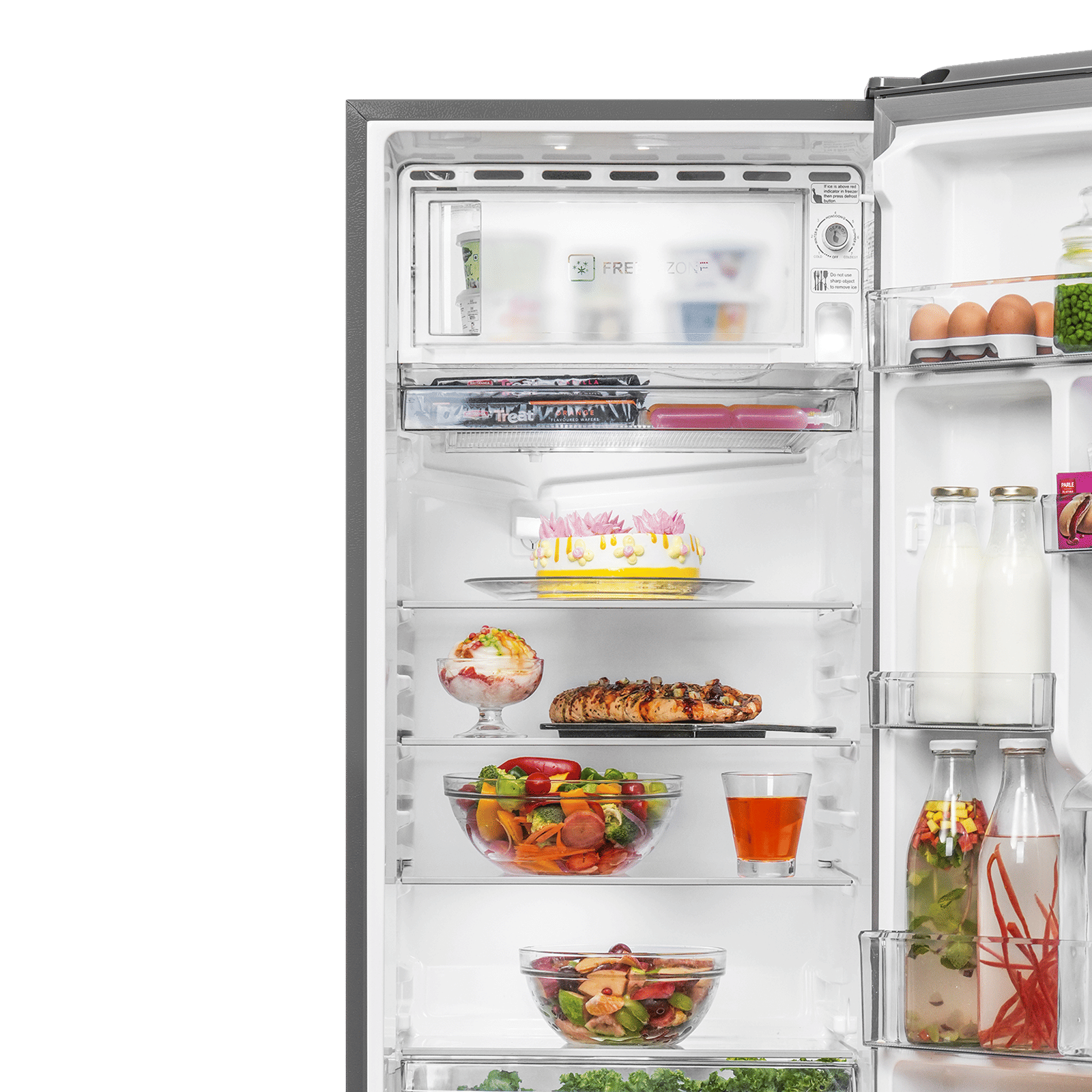 Haier 190 Litres 5 Star Direct Cool Single Door Refrigerator with One Hour Icing Technology (HRD-2105BNS-P, Nickel Steel) Haier 190 Litres 5 Star Direct Cool Single Door Refrigerator with One Hour Icing Technology (HRD-2105BNS-P, Nickel Steel)_12
