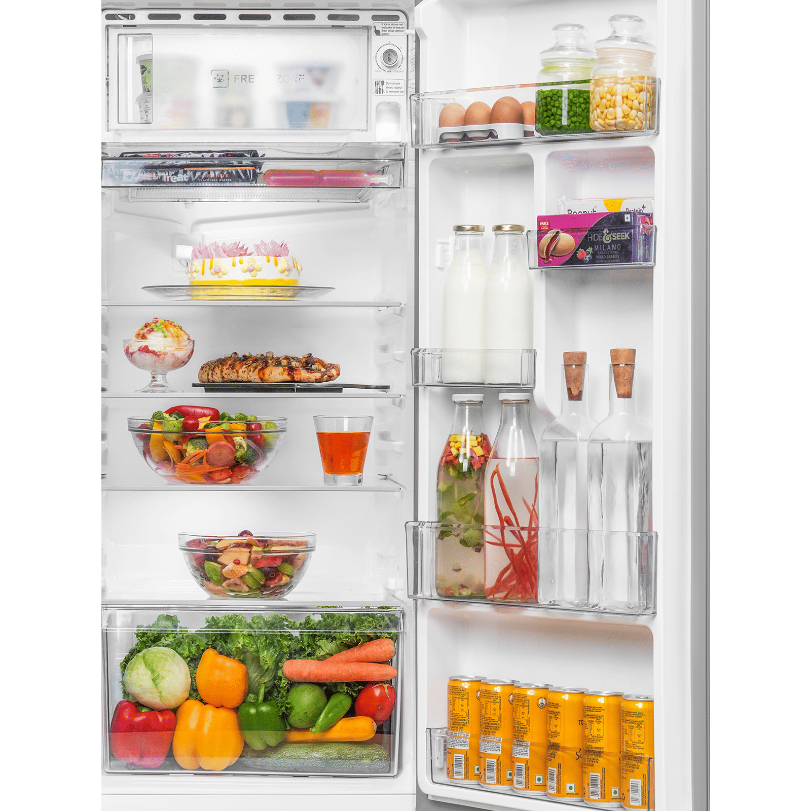 Haier 190 Litres 5 Star Direct Cool Single Door Refrigerator with One Hour Icing Technology (HRD-2105BNS-P, Nickel Steel) Haier 190 Litres 5 Star Direct Cool Single Door Refrigerator with One Hour Icing Technology (HRD-2105BNS-P, Nickel Steel)_13