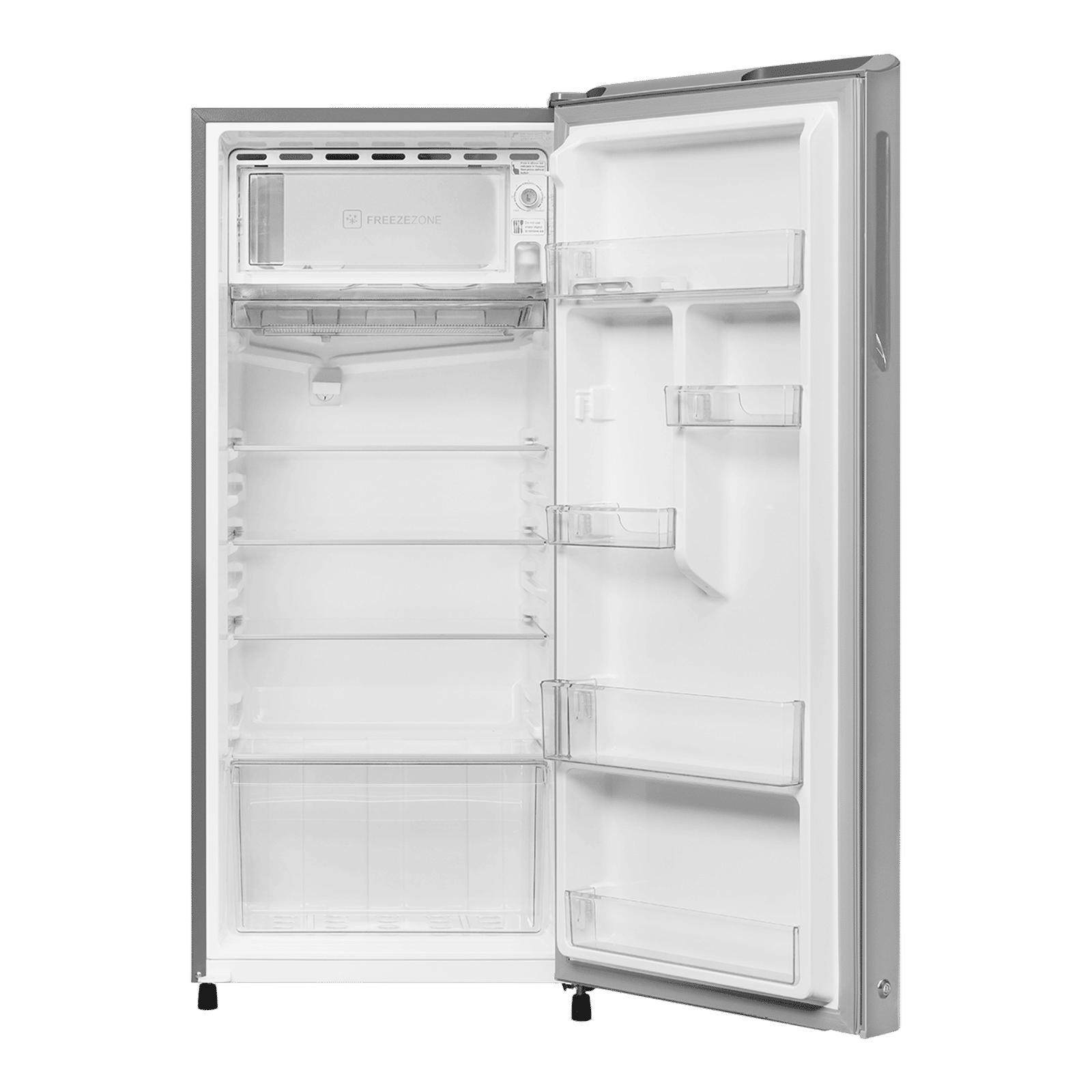 Haier 190 Litres 5 Star Direct Cool Single Door Refrigerator with One Hour Icing Technology (HRD-2105BNS-P, Nickel Steel) Haier 190 Litres 5 Star Direct Cool Single Door Refrigerator with One Hour Icing Technology (HRD-2105BNS-P, Nickel Steel)_6